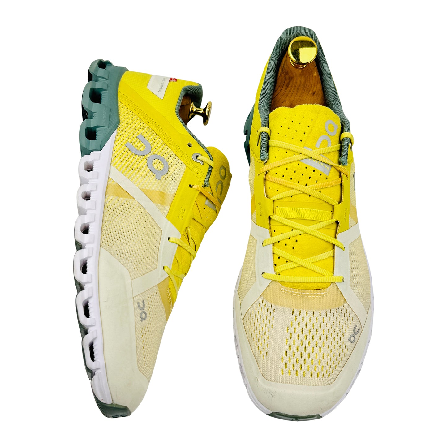 On Men's Cloudflow 'Citrus Sea' Shoes (Size 44) - 25.99782