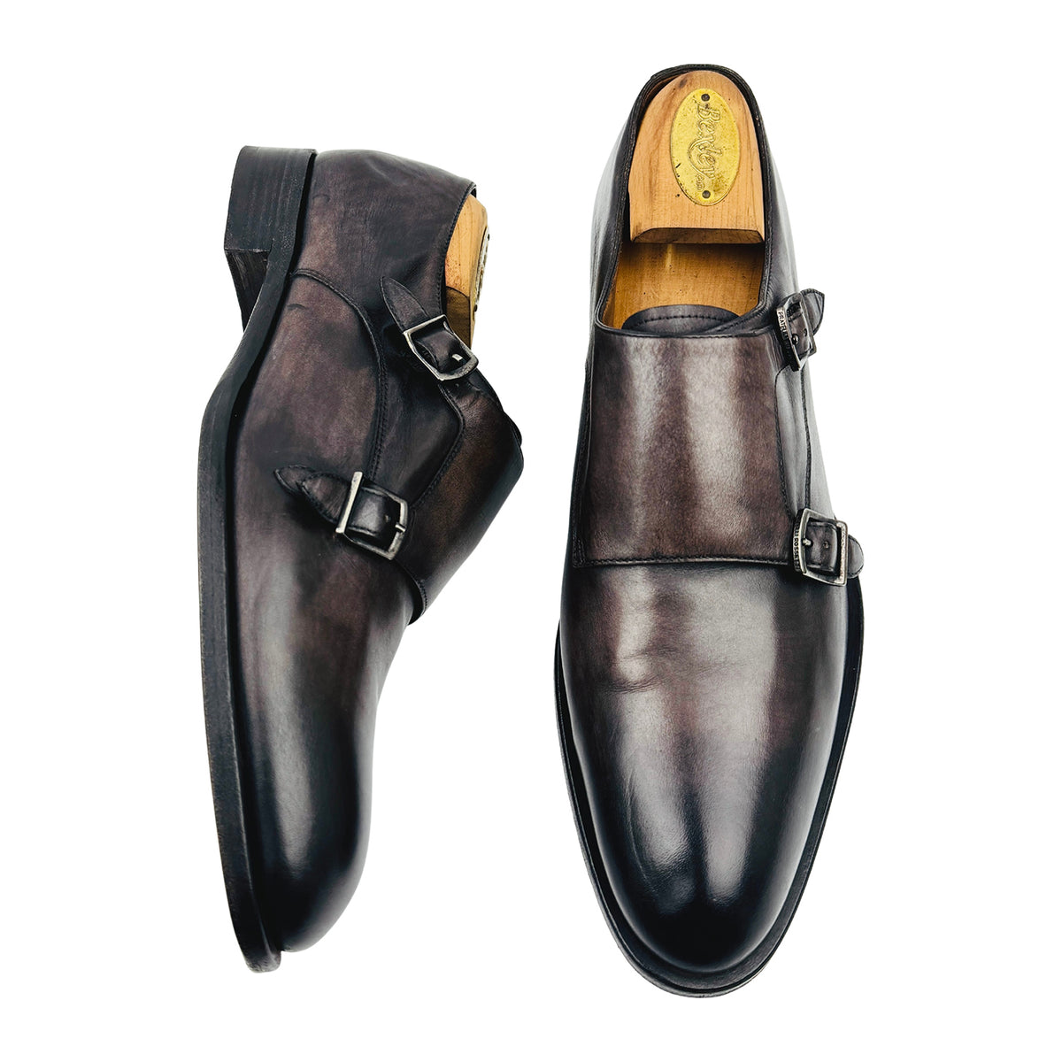 Fratelli Rossetti Double Monk Strap Shoes (Size 42.5)