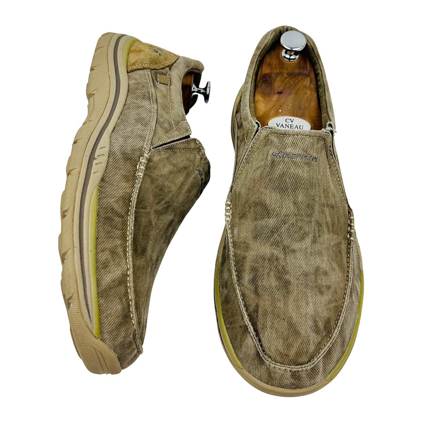 Skechers Relaxed Fit Expected - Avillo Loafer (Size 45.5) - 64109EW KHK