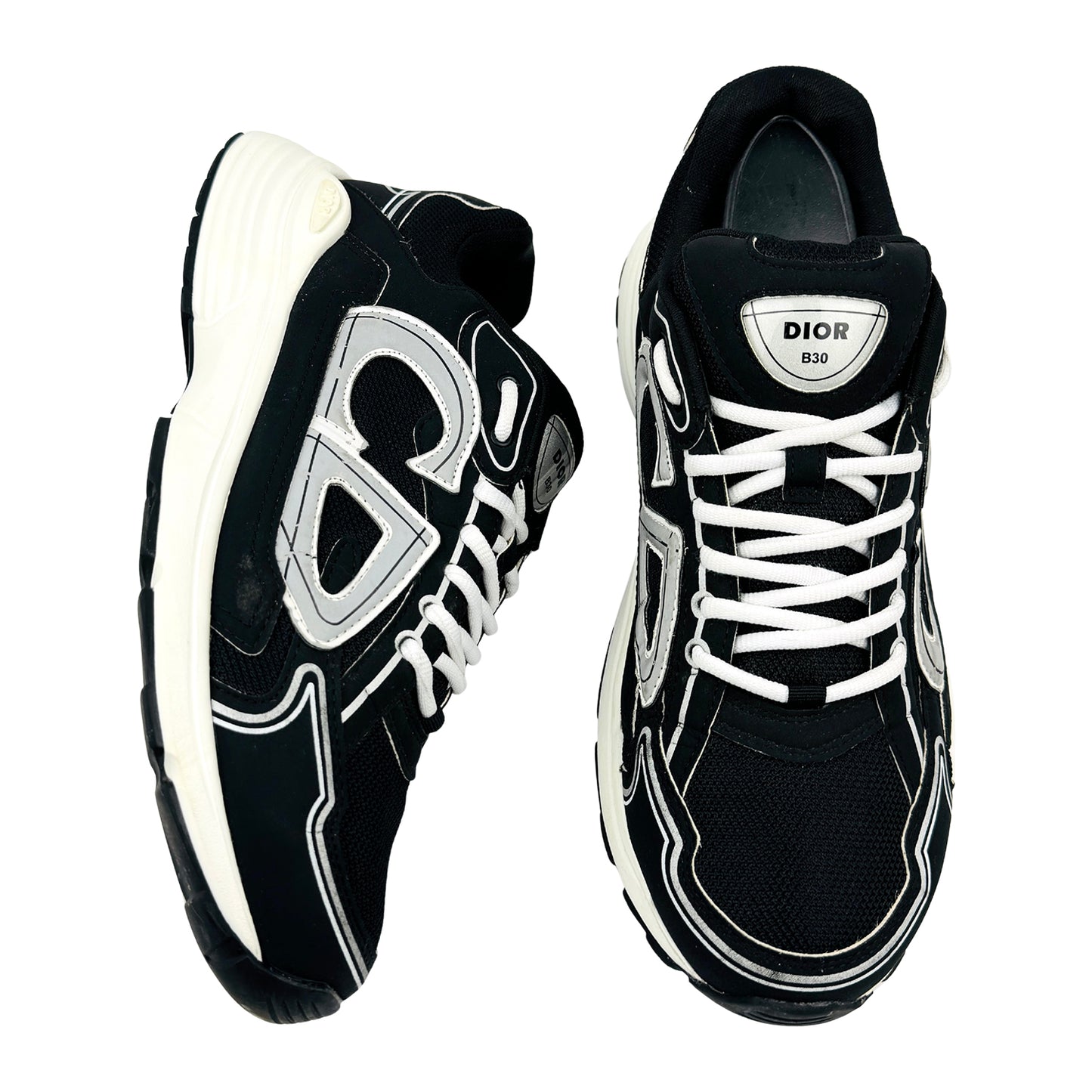 Dior B30 'Black White' Sneakers (Size 42.5/43)