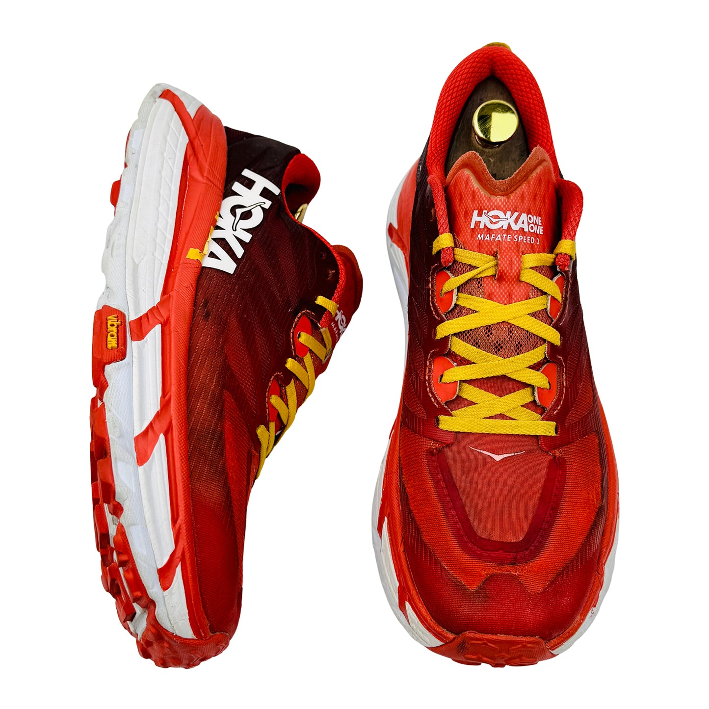 Hoka Mafate Speed 3 Tigerlily Shoes (Size 44) - 1121910