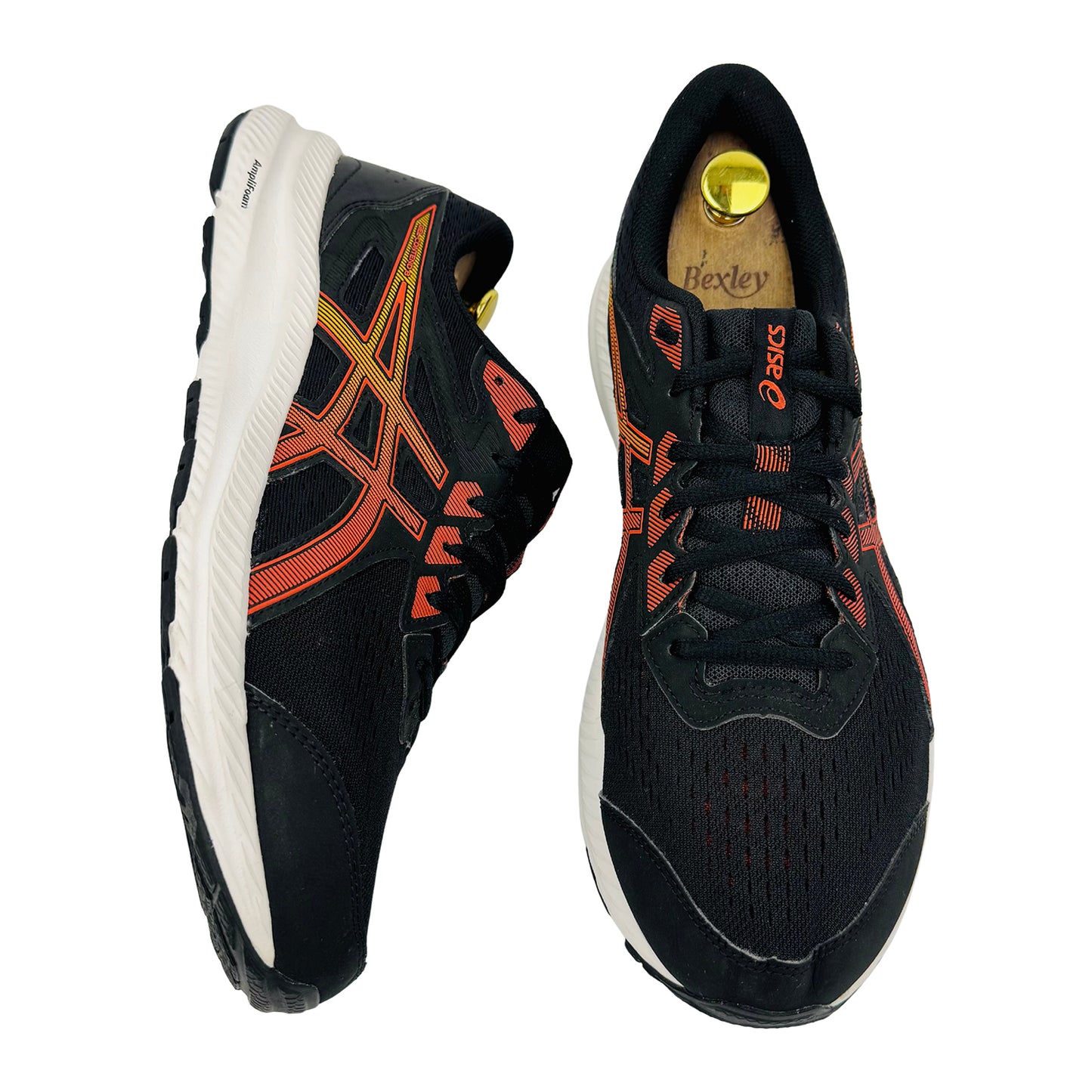 ASICS GEL-Contend 8 Black Shoes (Size 44.5) - 1011B492