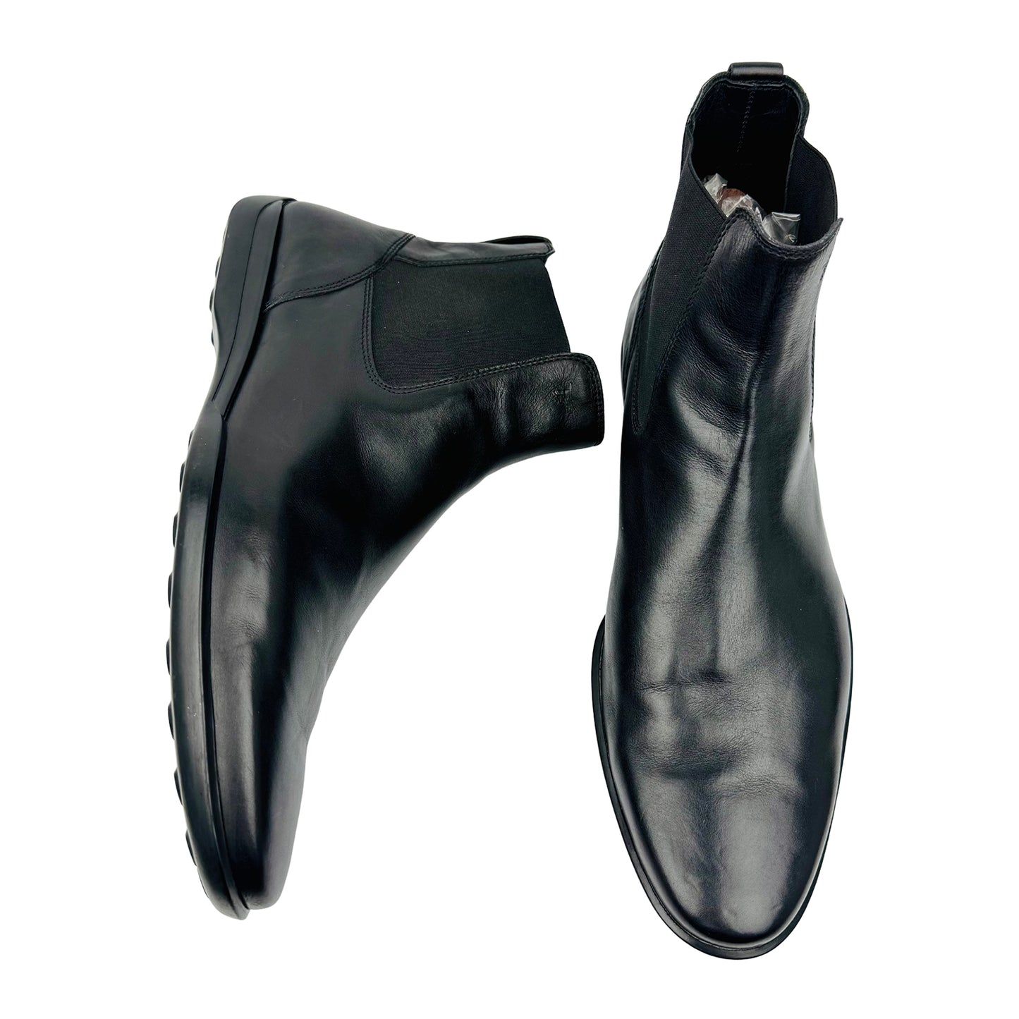 Tod’s Men's Black Leather Chelsea Boots (Size 43/43.5)