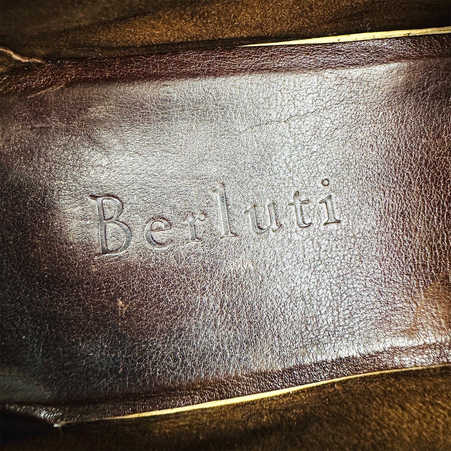 Berluti Lorenzo Brown Leather Penny Loafers (Size 43)