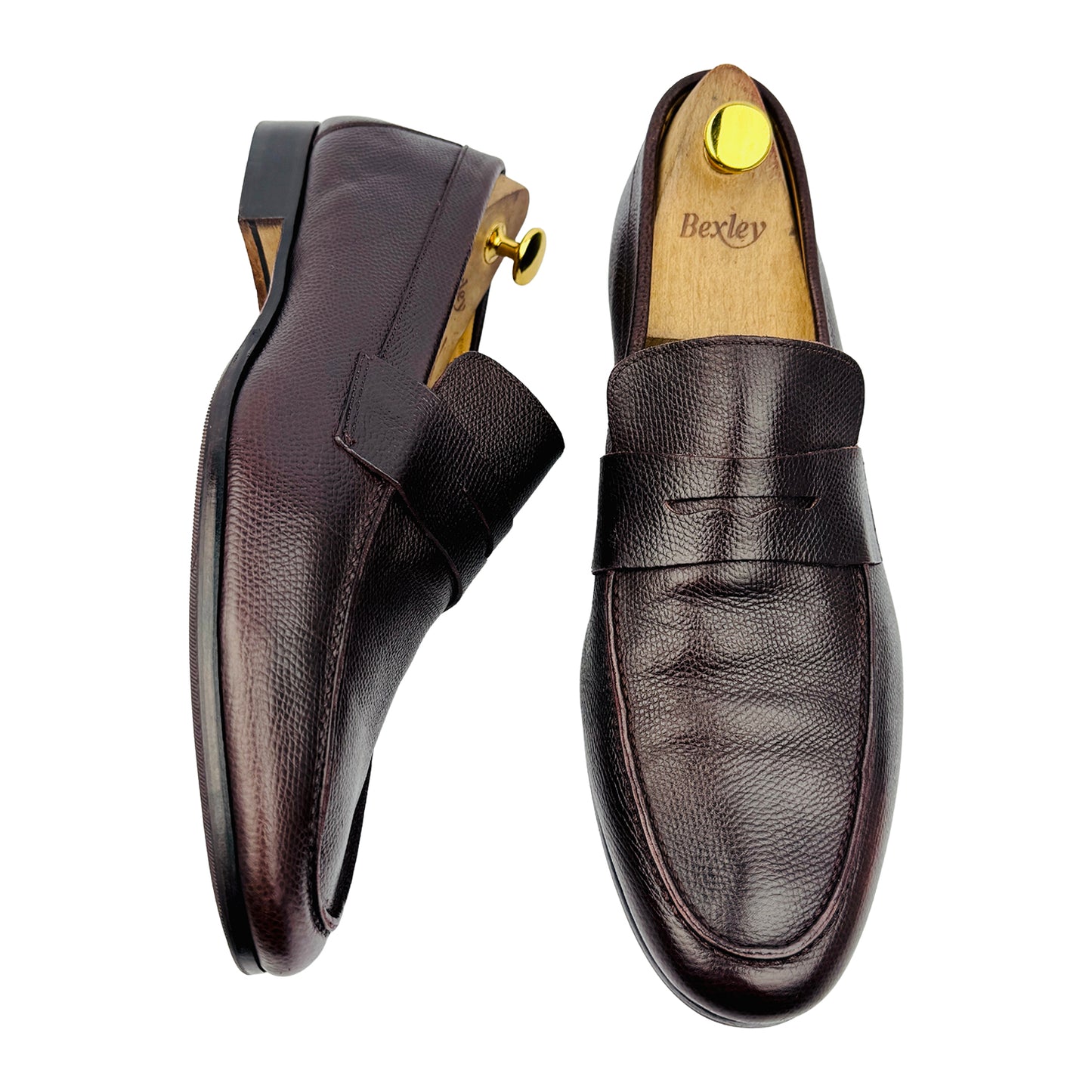 Bexley Davies Dark Brown Penny Loafers (Size 44.5/45)