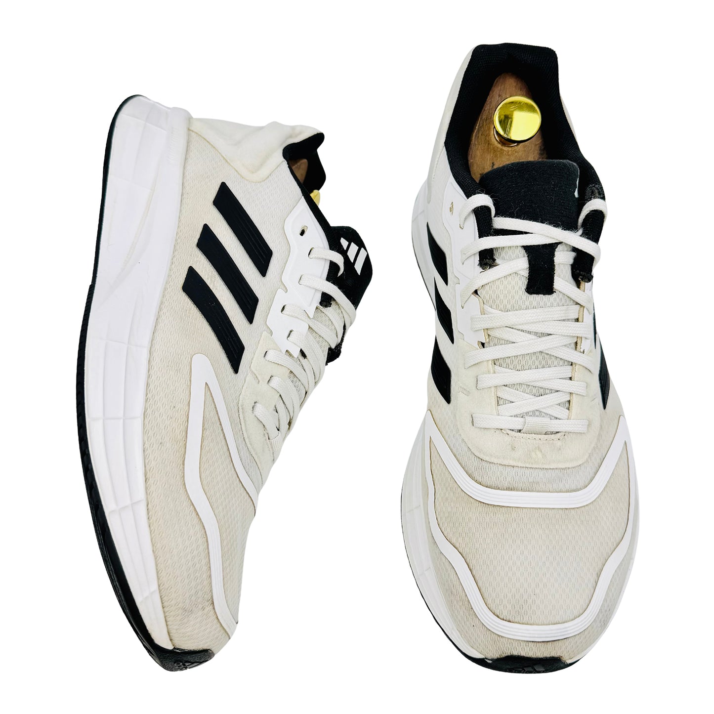 Adidas Duramo 10 White Shoes (Size 42.5) - HQ4130