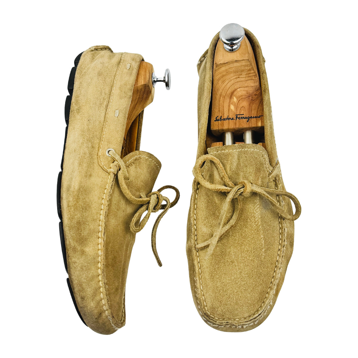 Prada Men's Suede 'Deserto' Driving Loafers (Size 43)