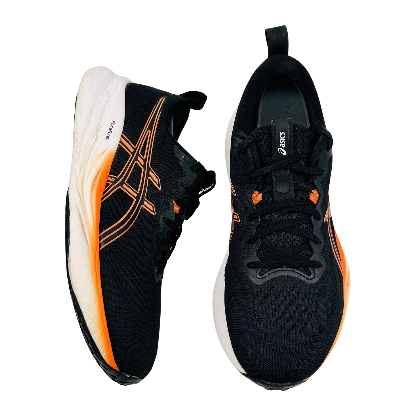 ASICS GEL-PLUS 16 'Black Nova Orange' Shoes (Size 41.5) - 1011B962