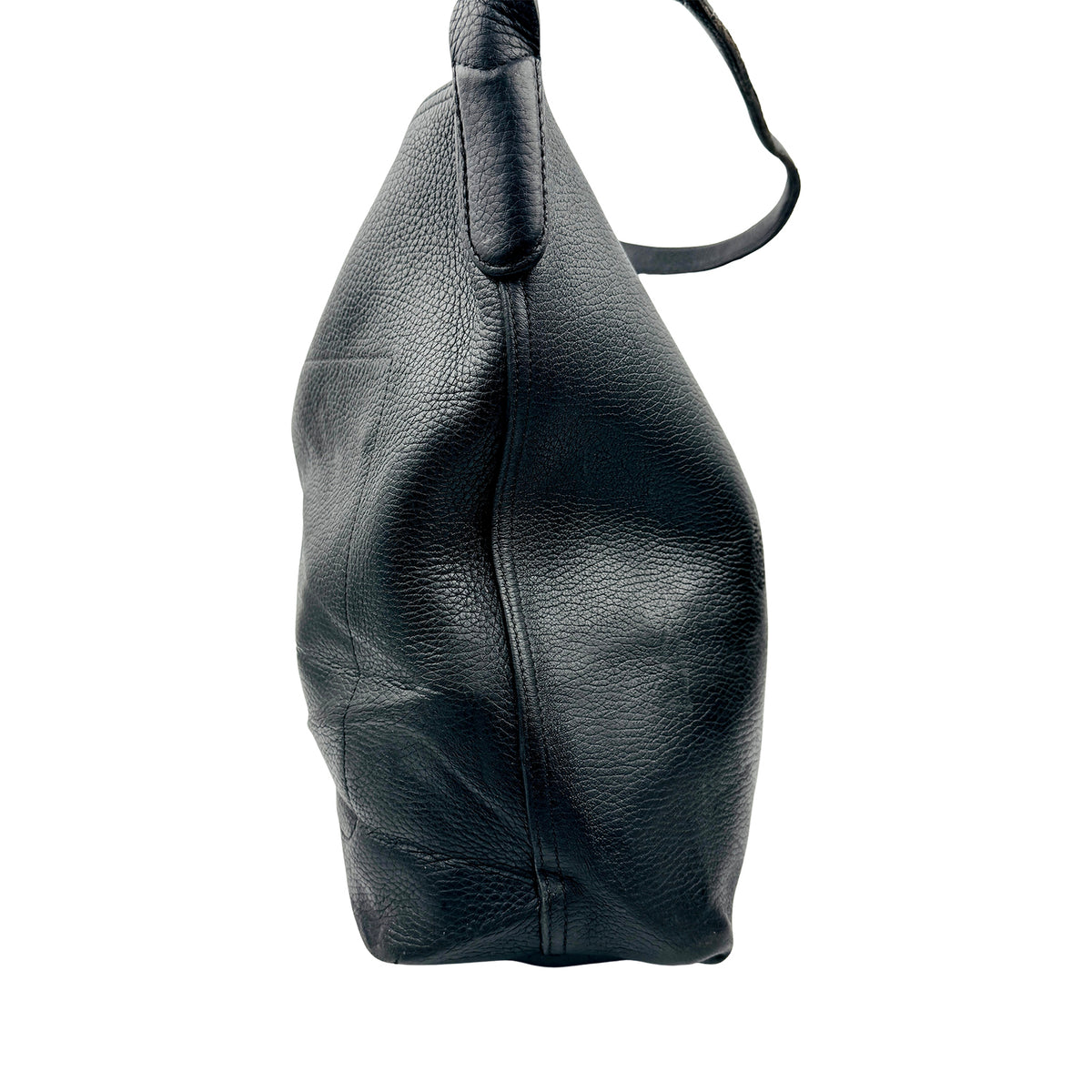Longchamp Roseau Essential Black Leather Hobo Bag - 10129 968 001
