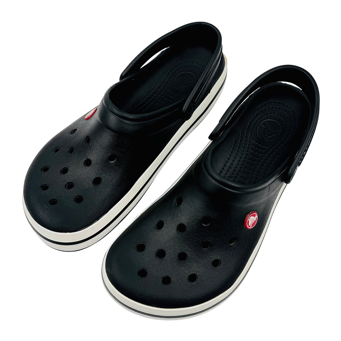Crocs Crocband Black Clogs (Size 40/40.5) - 11016