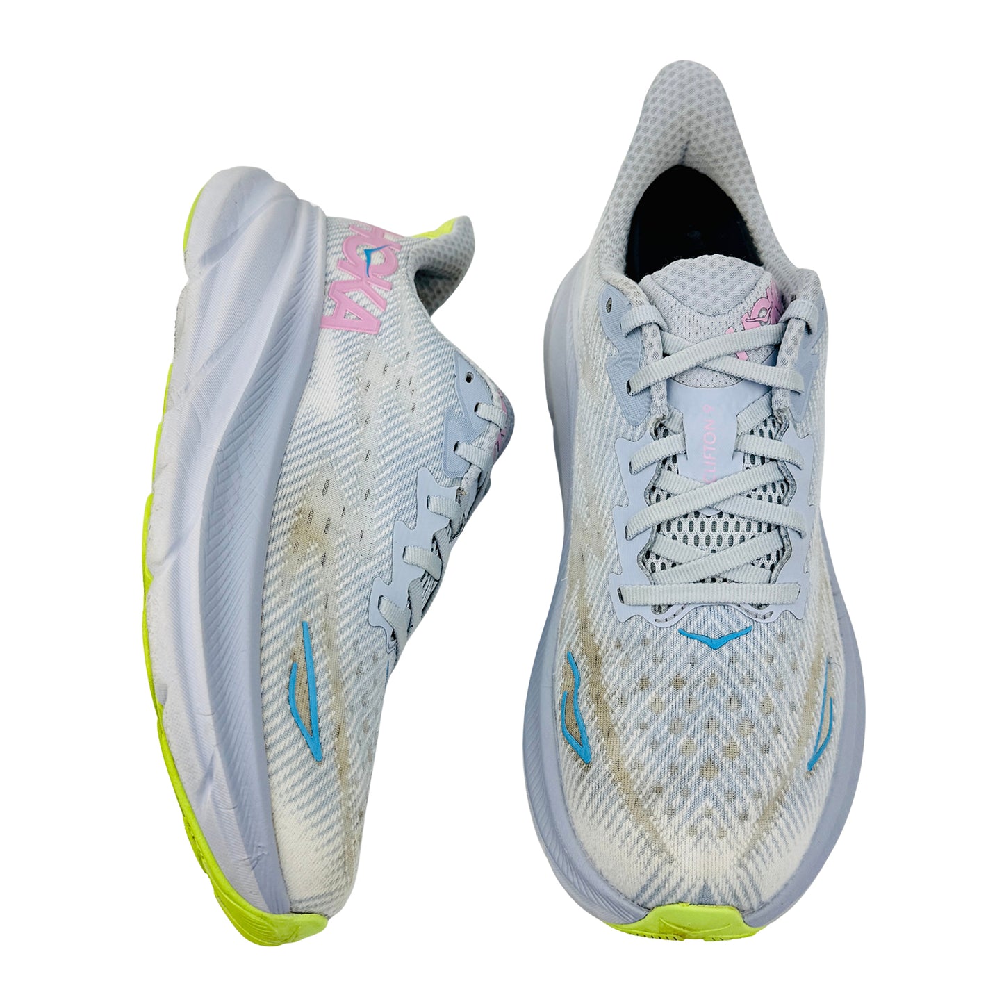 Hoka Clifton 9 Shoes (Size 40.5) - 1127896 GLLS