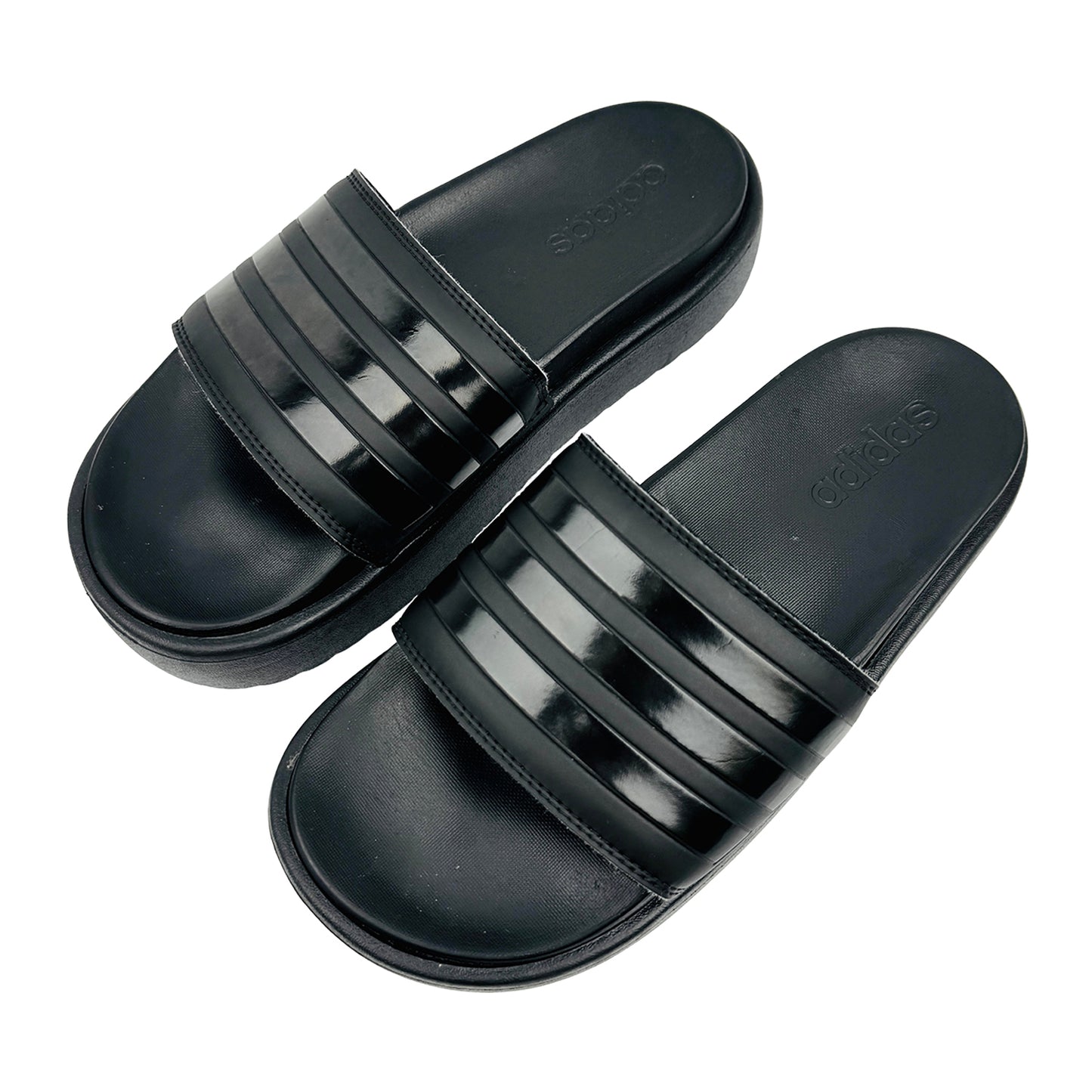 Adidas Adilette Platform Slippers (Size 39) - HQ6179