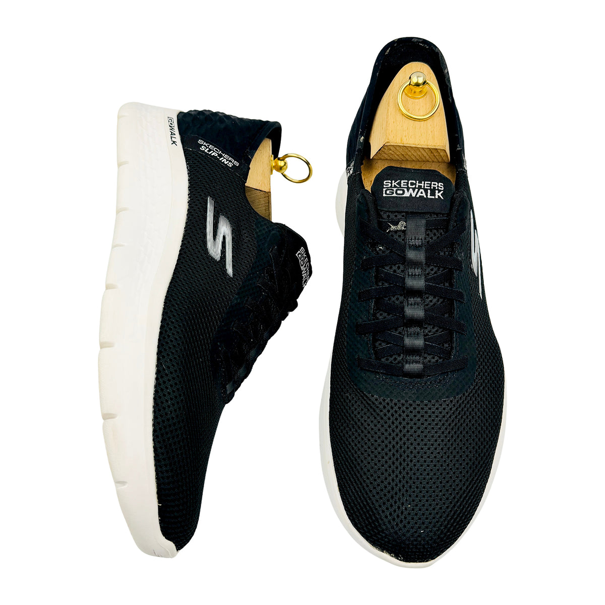 Skechers Slip-ins: GOwalk Flex - Grand Entrance Shoes (Size 42) - 124975-BKW