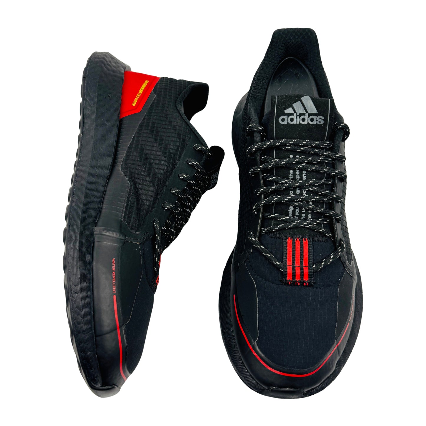 Adidas SenseBoost Go 'Core Black Red' Shoes (Size 41.5) - FV3100