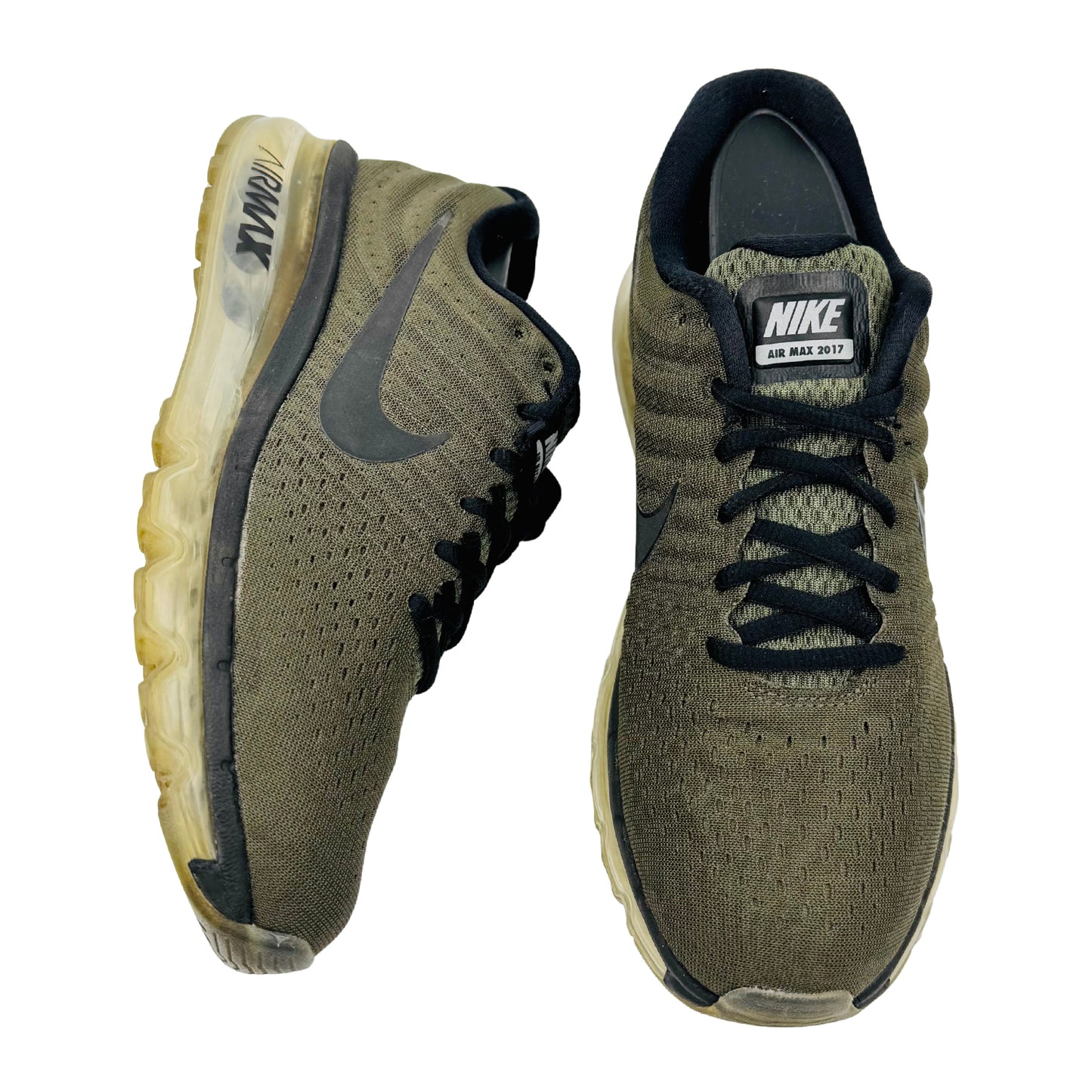 Nike Air Max 2017 GS 'Cargo Khaki' Shoes (Size 39) - 851622-301