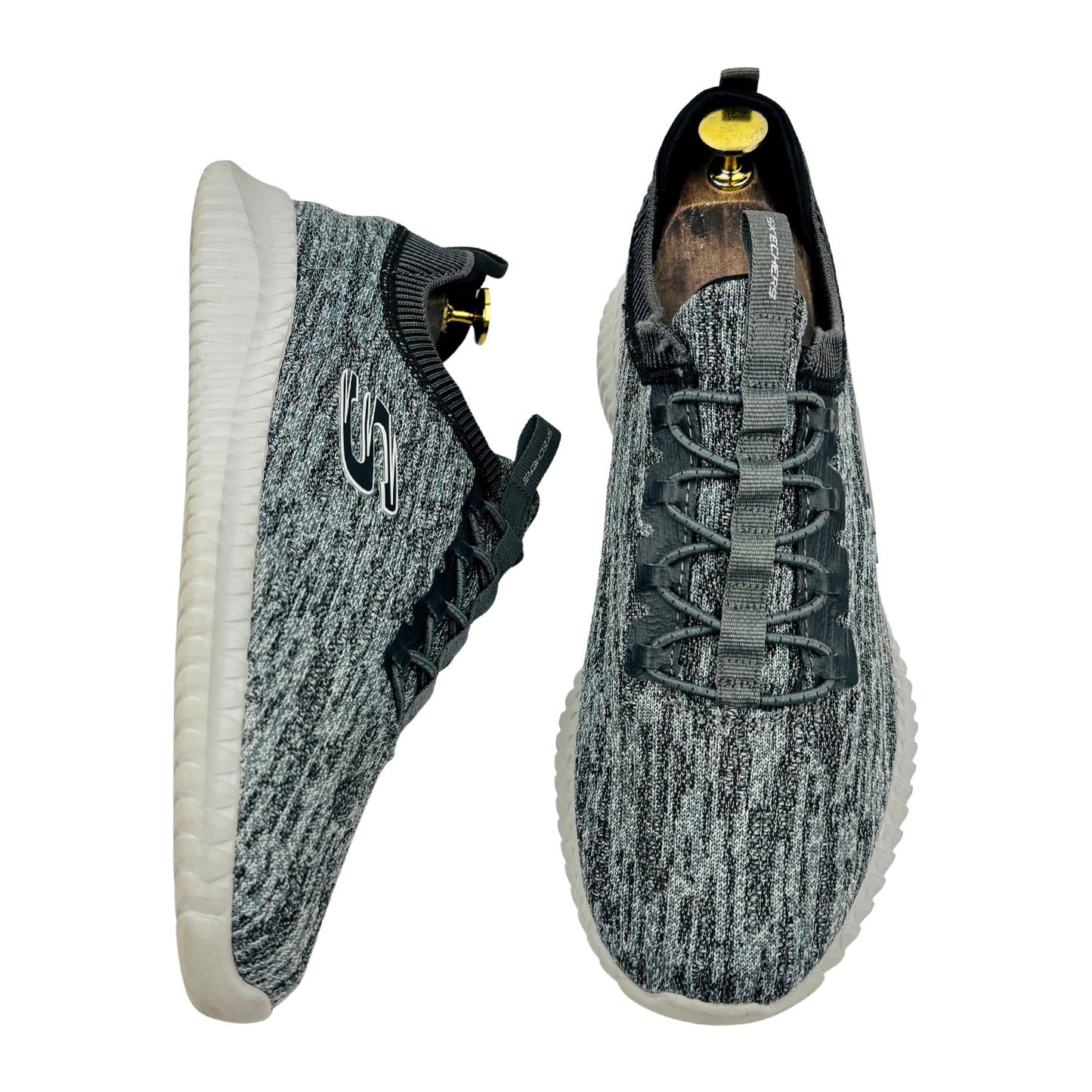 Skechers Elite Flex - Hartnell Shoes (Size 41) - 52642 GYBK