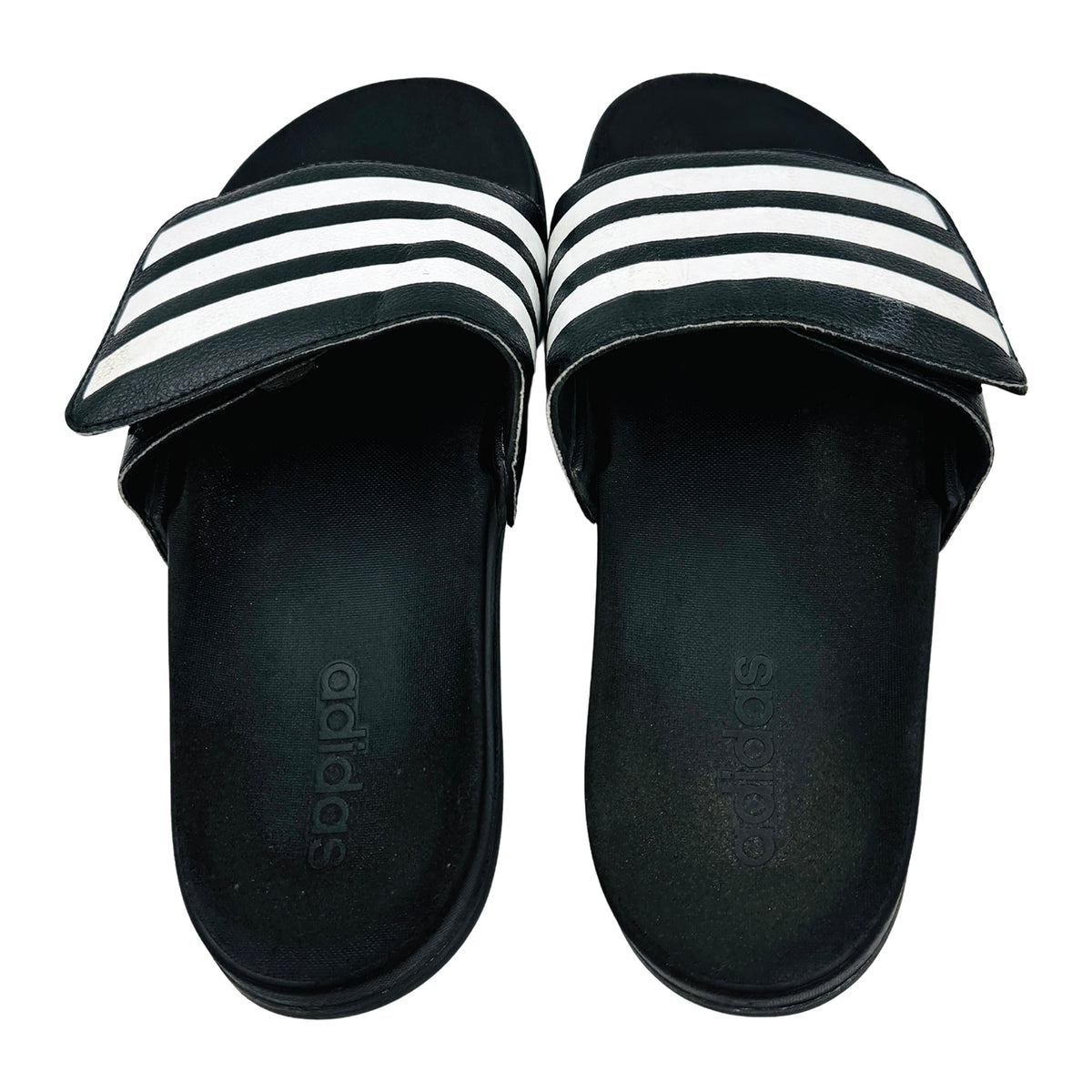 Adidas Adilette Comfort Adjustable Slides (Size 44.5) - EE5146