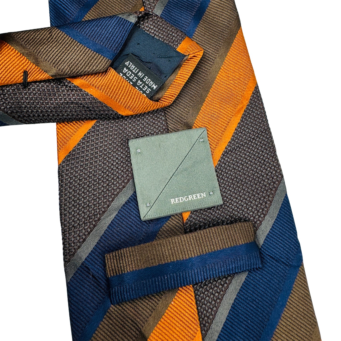 Paolo Gucci Multicolor 'Striped Pattern' Tie (Size Regular)