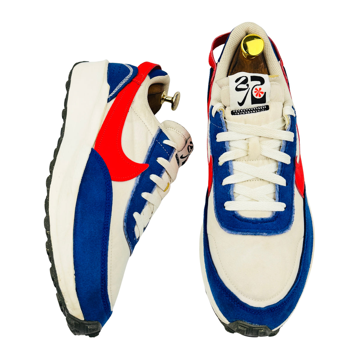Nike Waffle Debut Swoosh Sneakers (Size 44.5) - DV0527-001