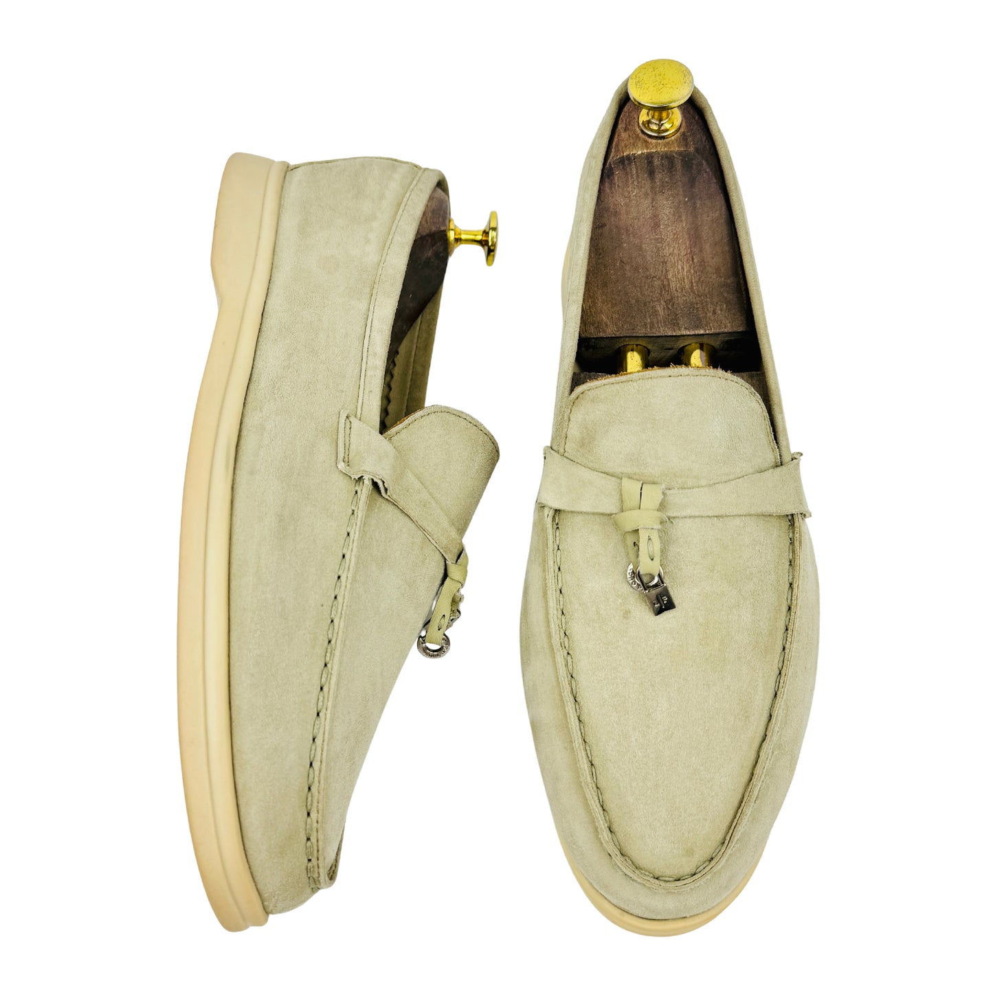 Loro Piana Summer Charms Walk Loafers (Size 42)