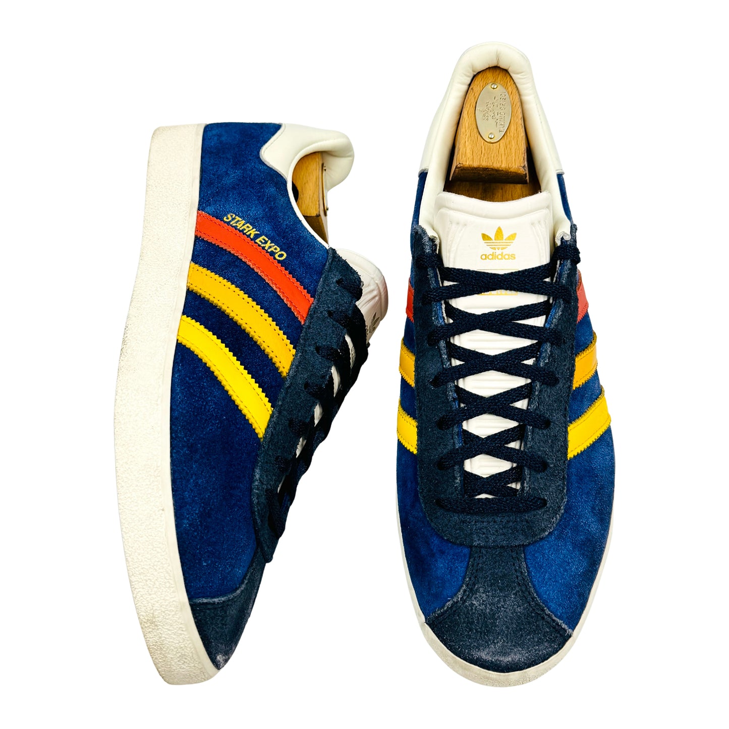Adidas x Marvel Gazelle 'Stark Industries Pack' Sneakers (Size 44) - IG8793