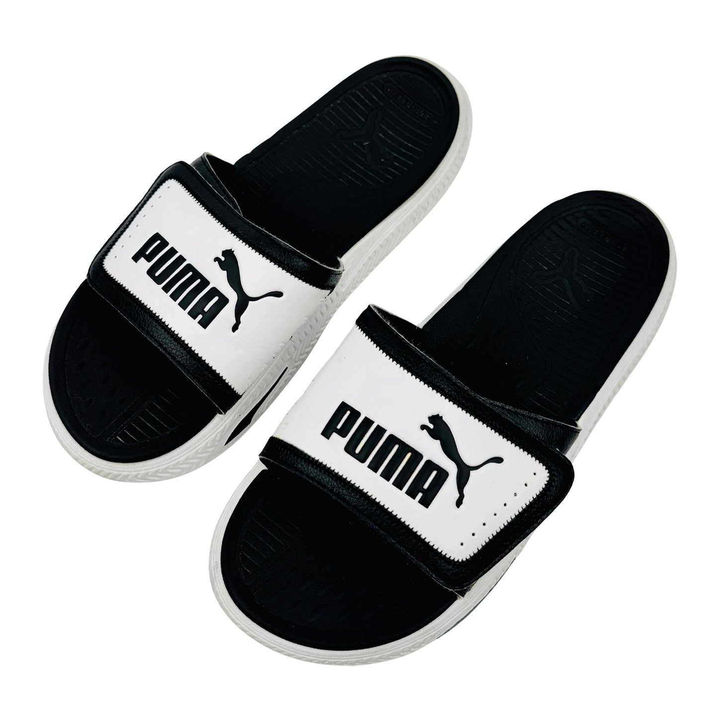 Puma SoftridePro 24 V Black Slides (Size 42)