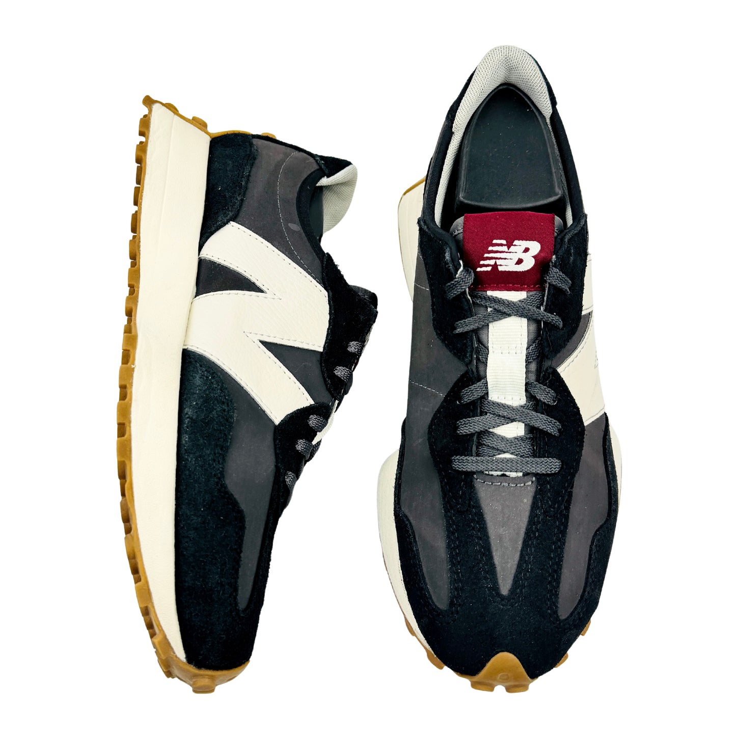 New Balance 327 'Black Moonbeam' Sneakers (Size 40.5) - WS327KC