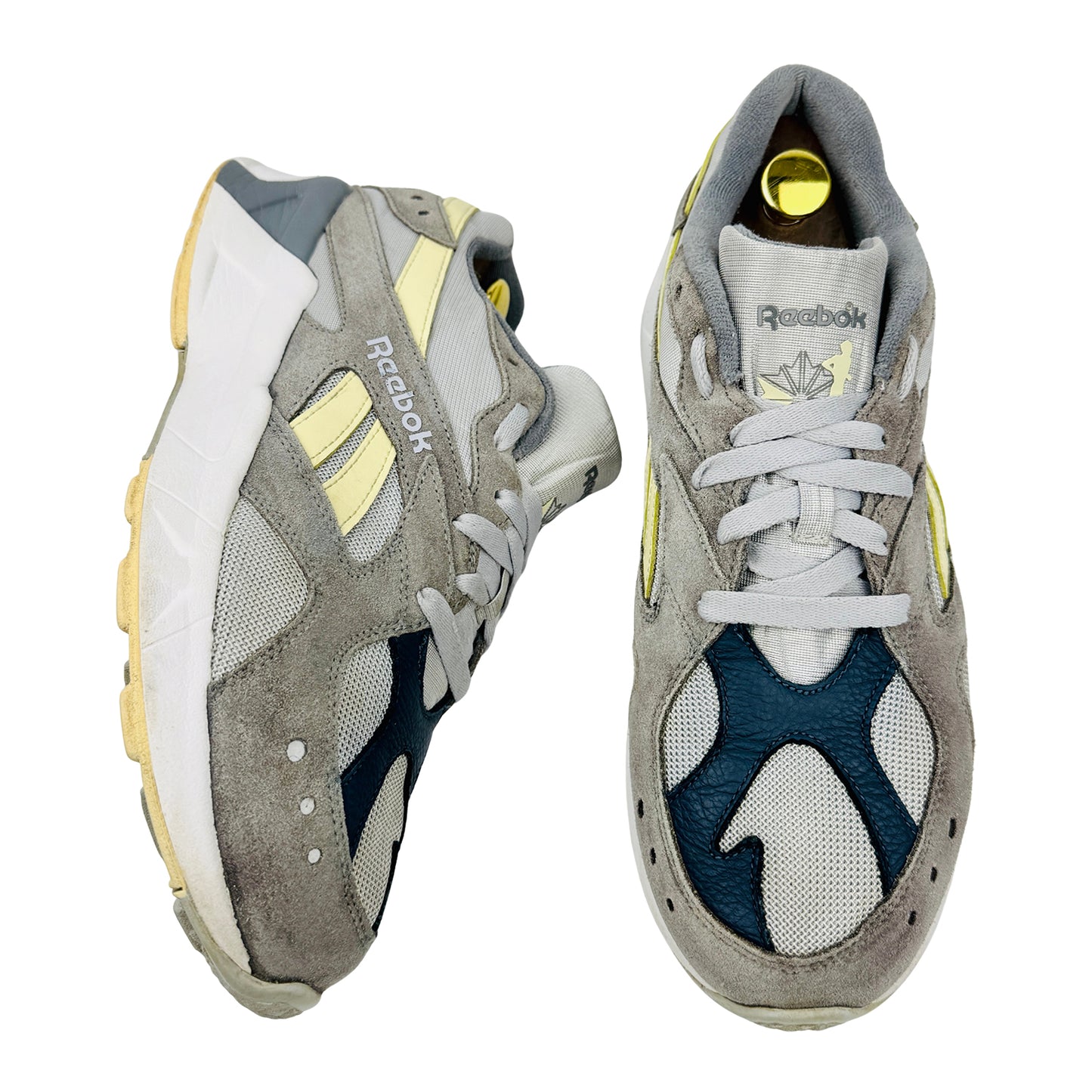Reebok Men's Aztrek Grey Shoes (Size 42.5) - CN7838