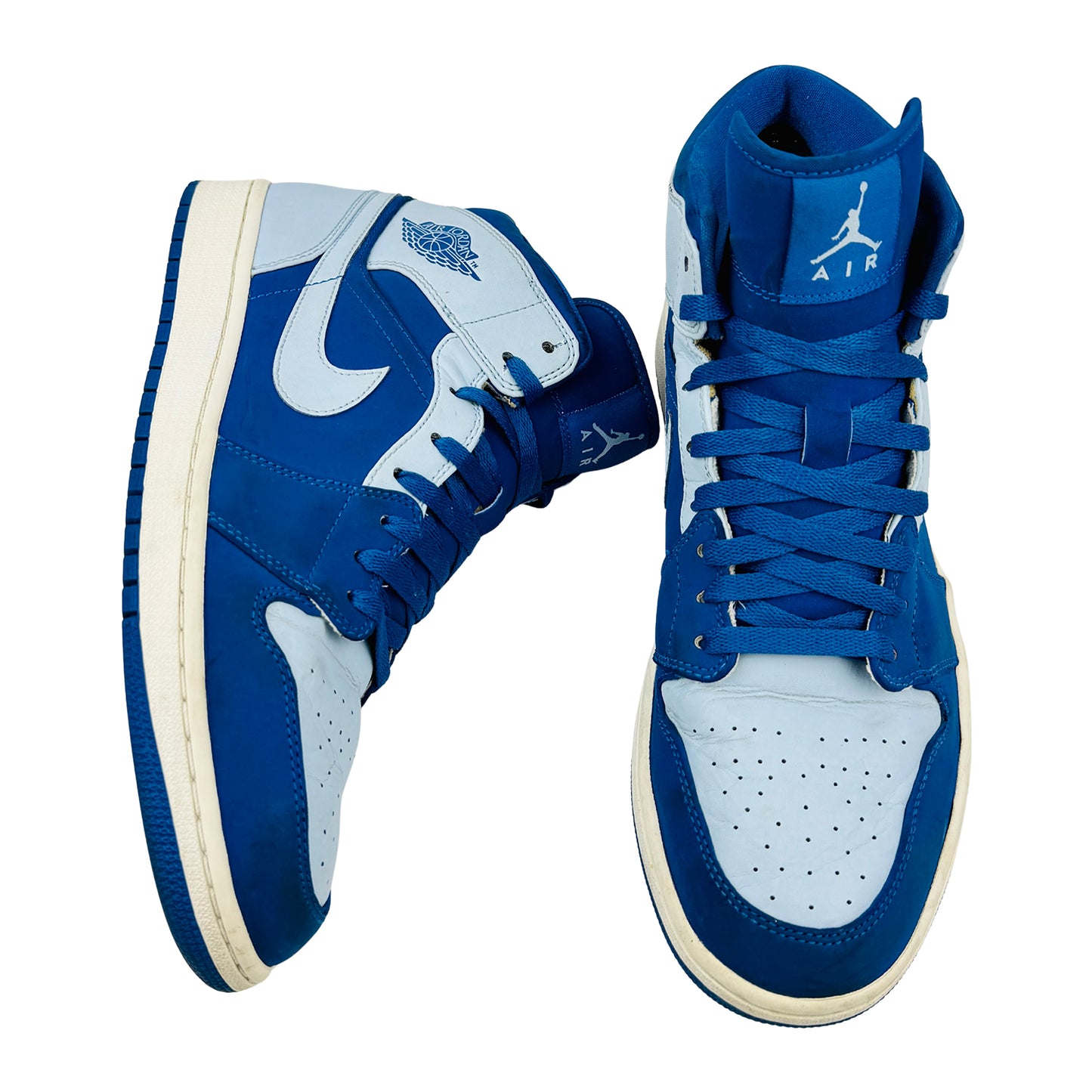 Nike Air Jordan 1 Retro Mid Sneakers (Size 46) - 554724-400