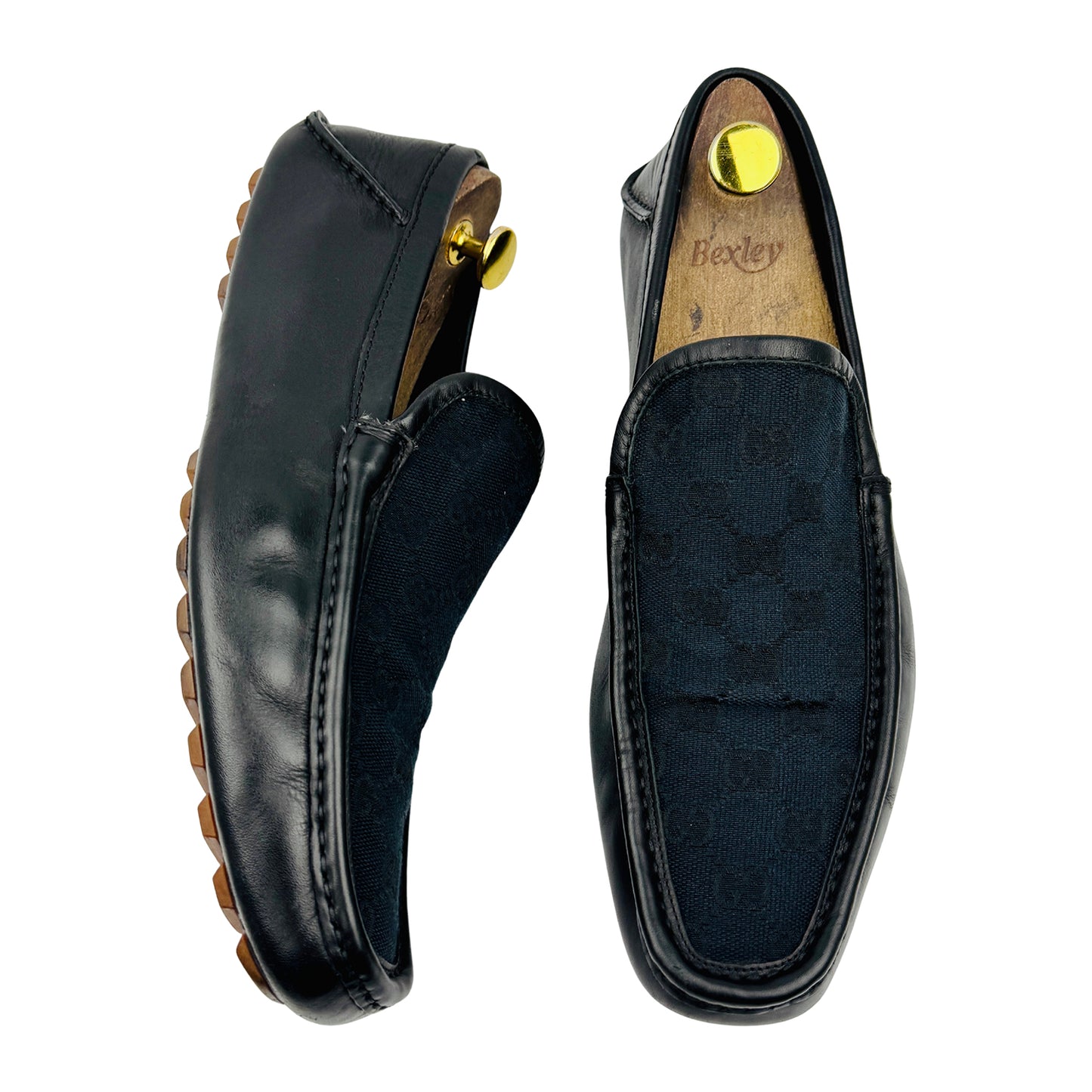 Gucci Men's GG Canvas Loafers (Size 43) - 153991