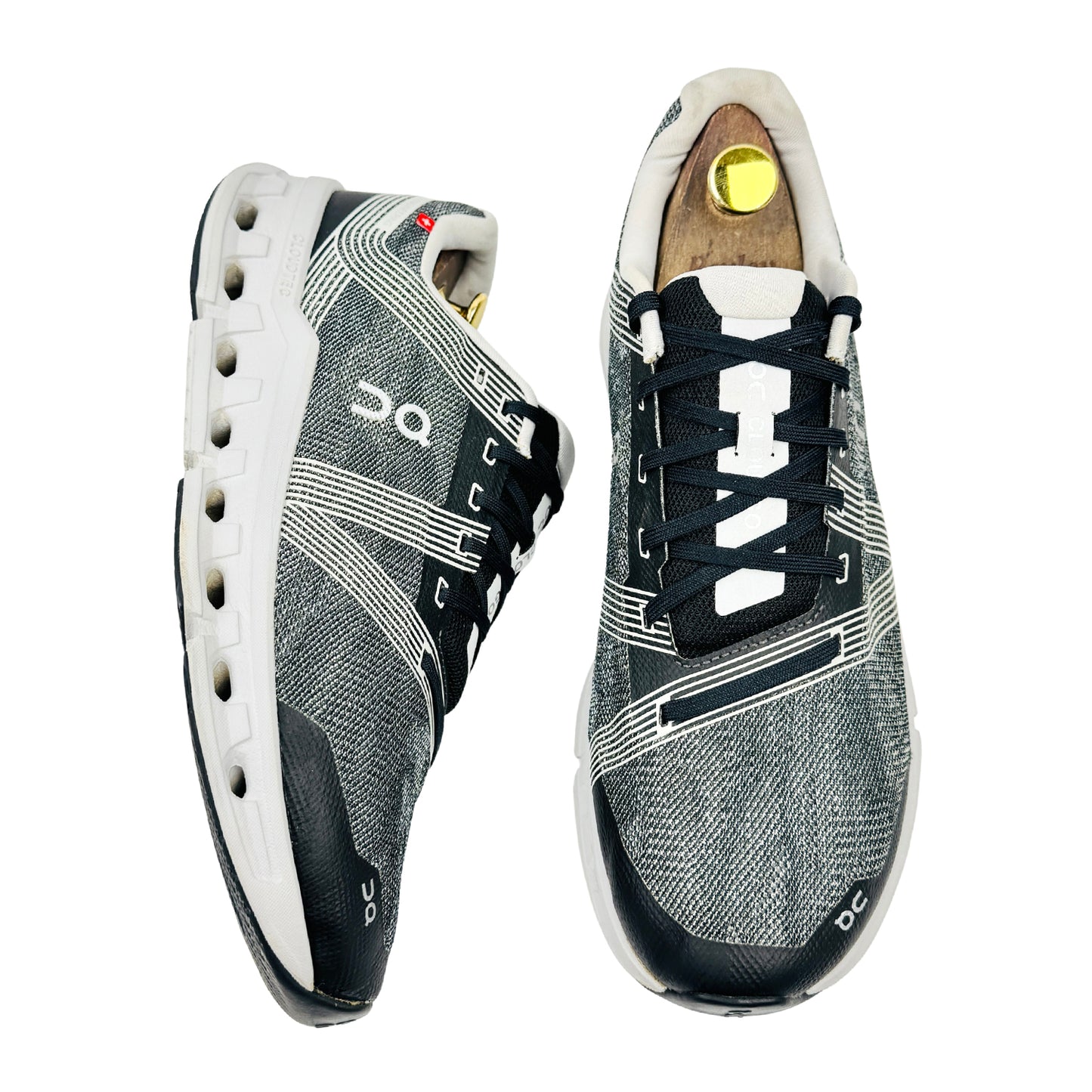On Running Cloudgo 'Black Grey' Shoes (Size 44.5) - 55.98634