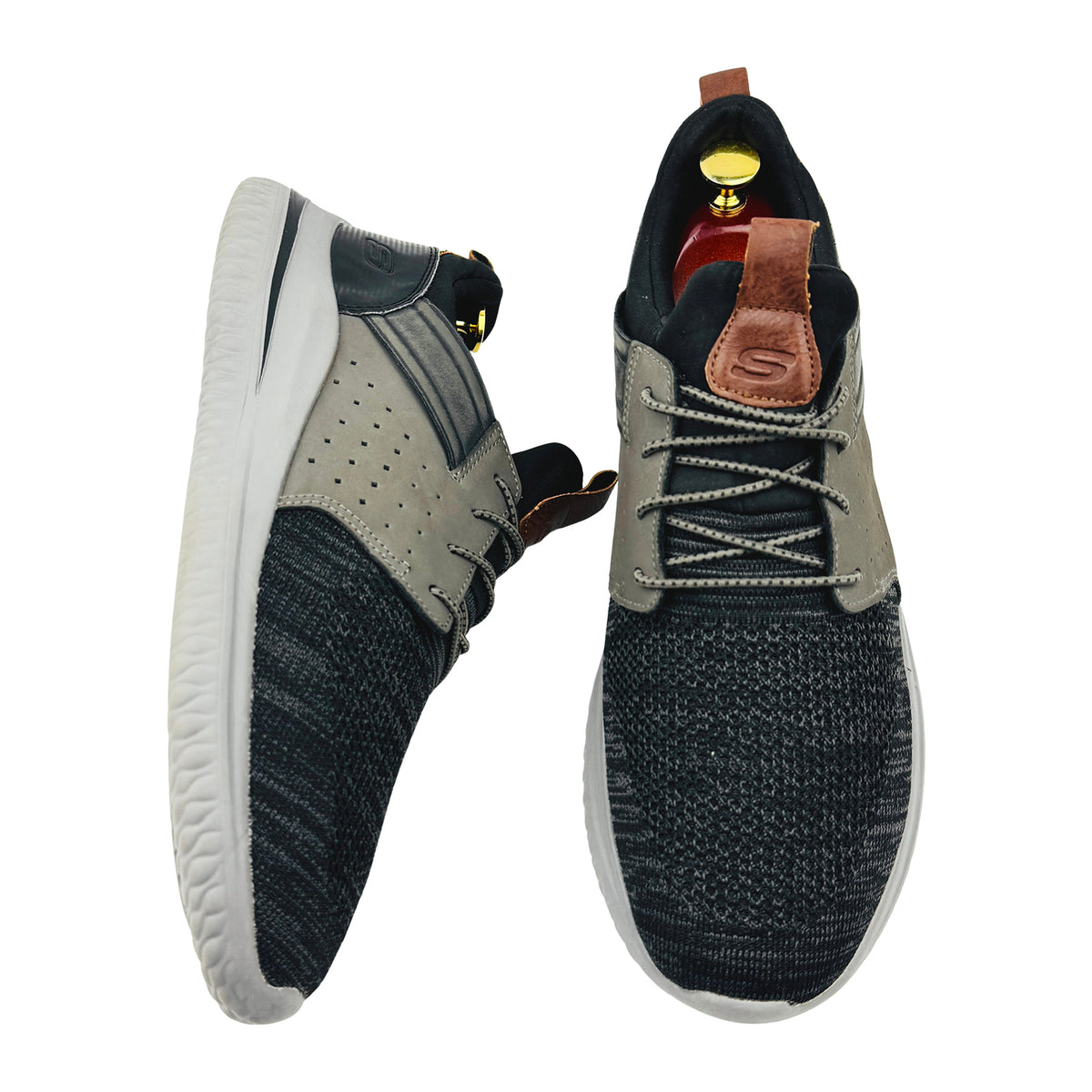 Skechers Delson 3.0 - Cicada Shoes (Size 46) - 210238-BKGY