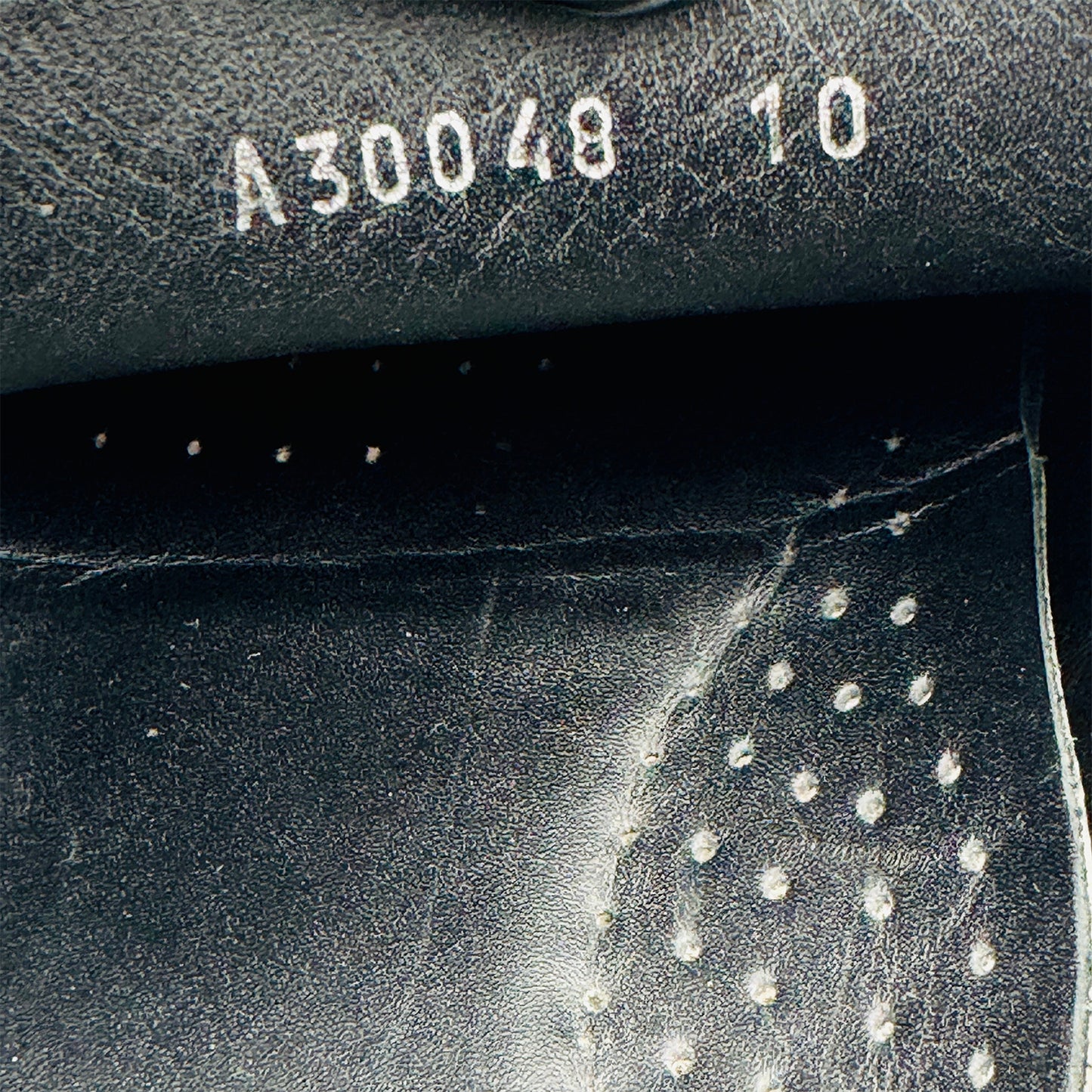 Dolce & Gabbana Black Pebbled Leather Loafers (Size 44) - A30048