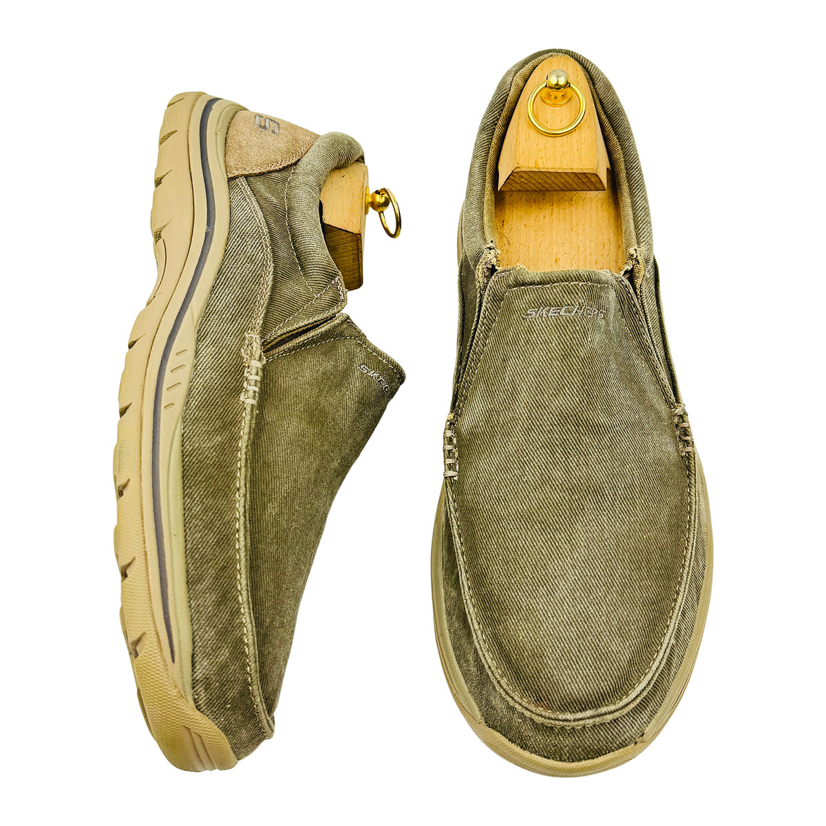 Skechers Relaxed Fit: Expected - Avillo Loafers (Size 46) - 64109-KHK