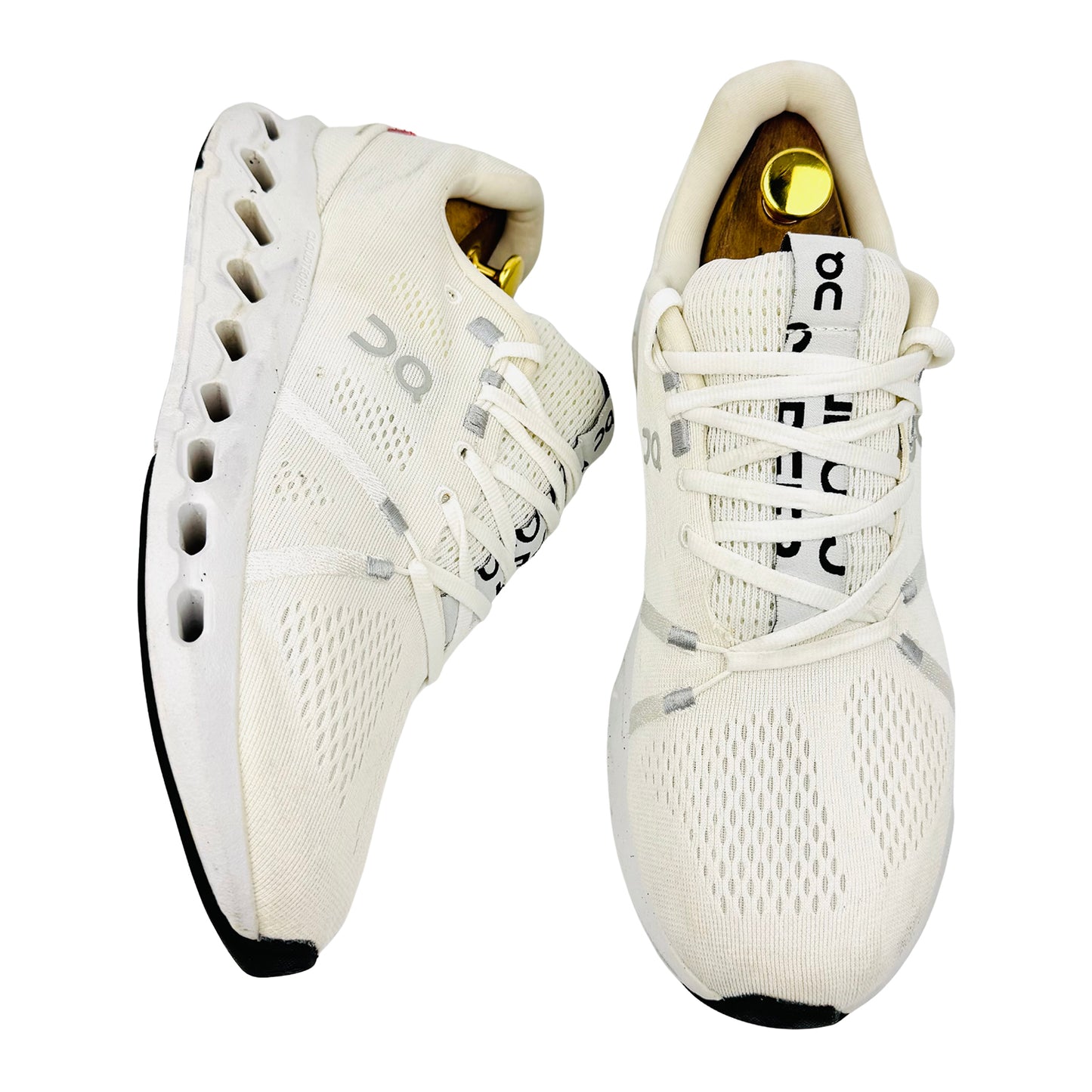 On Running Cloudsurfer White Shoes (Size 44) - 3MD10440664