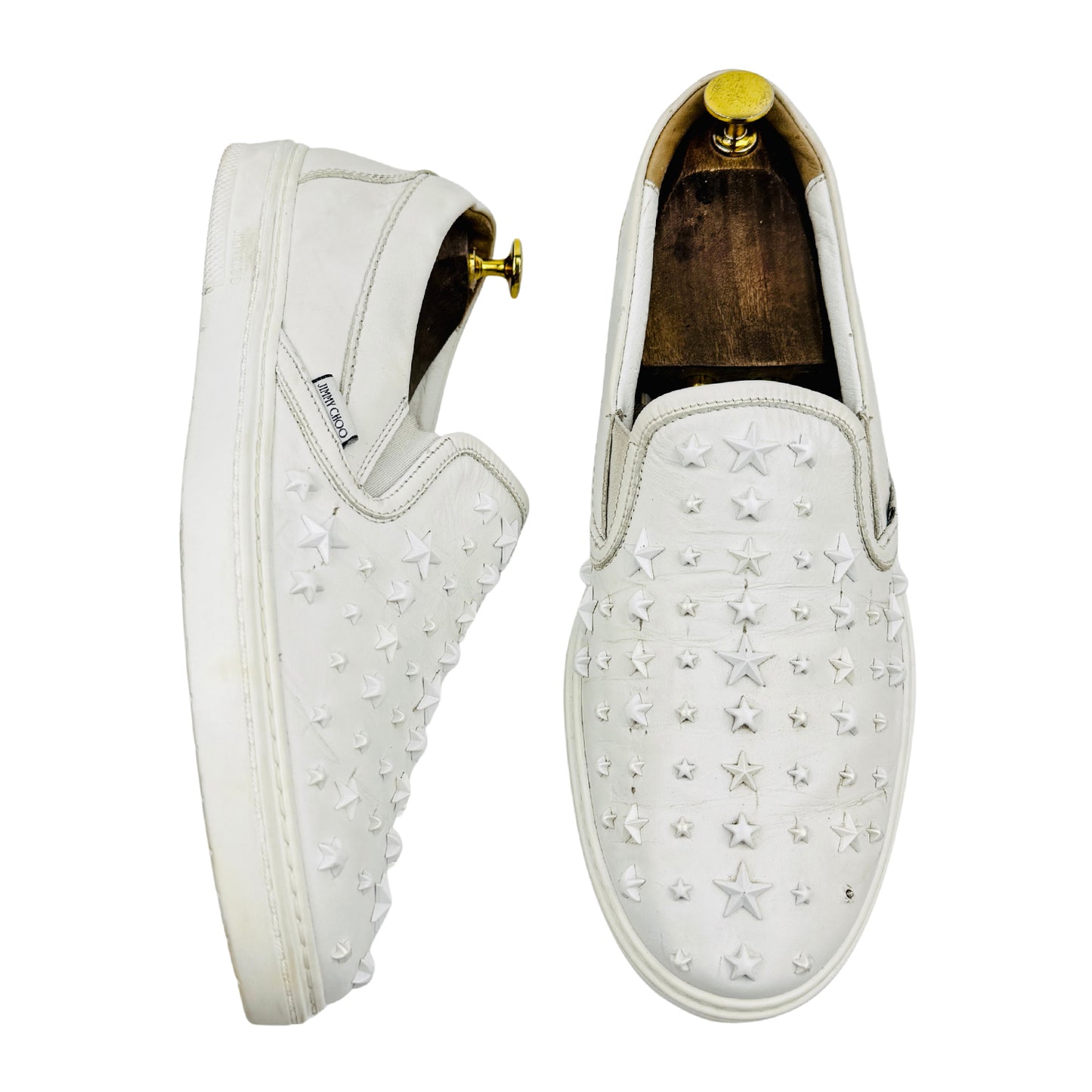 Jimmy Choo Grove Star Studded Shoes (Size 43)
