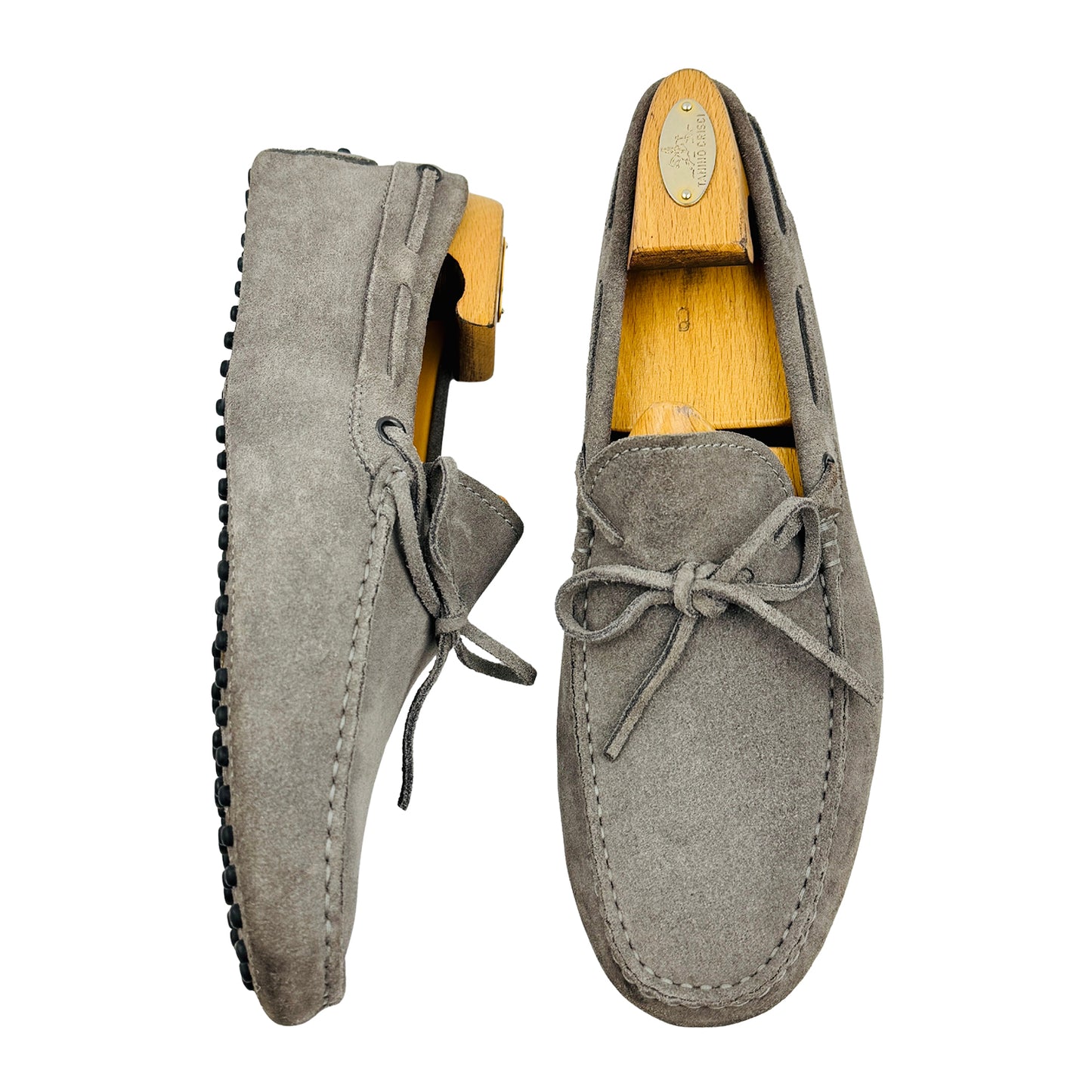 Tod's Men's 'Slate Grey' Gommino Loafers (Size 42.5)