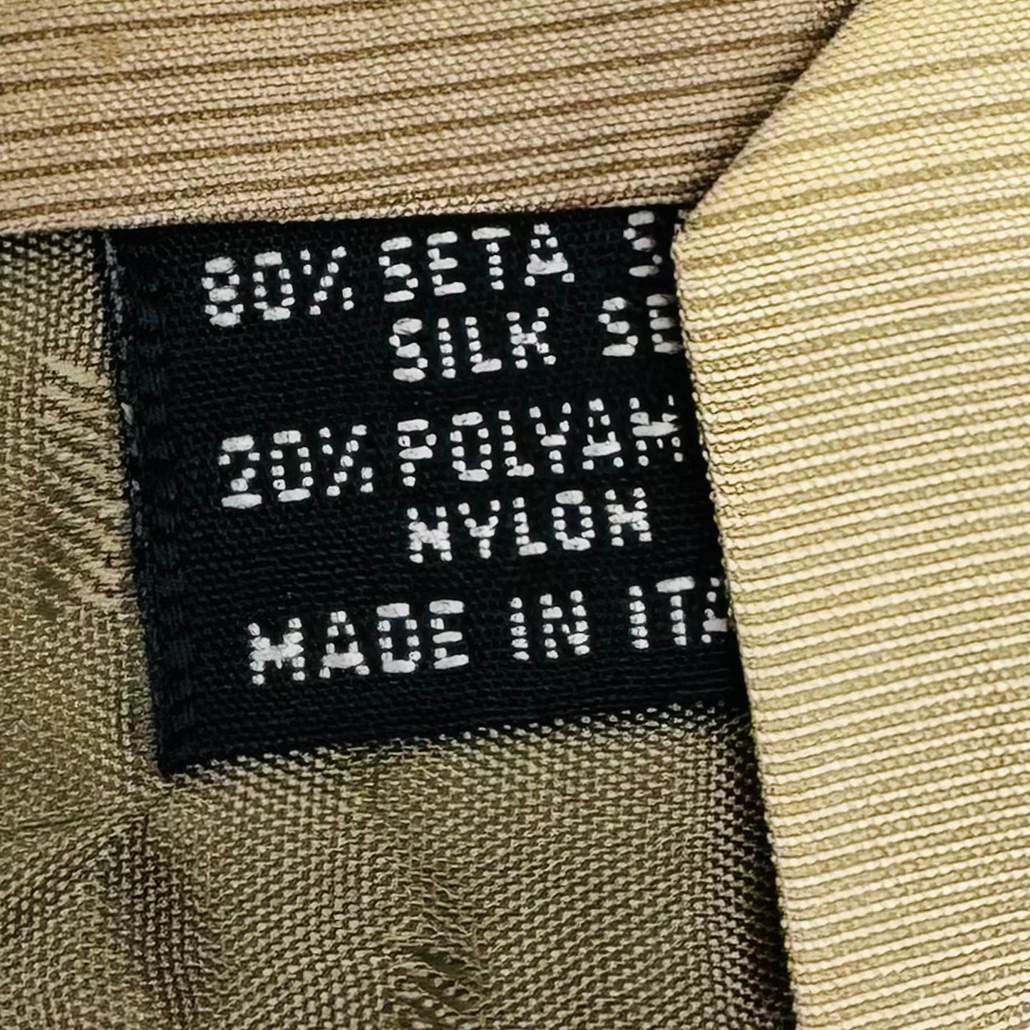 Emporio Armani Gradient Silk And Polyamide Tie (Size Regular)