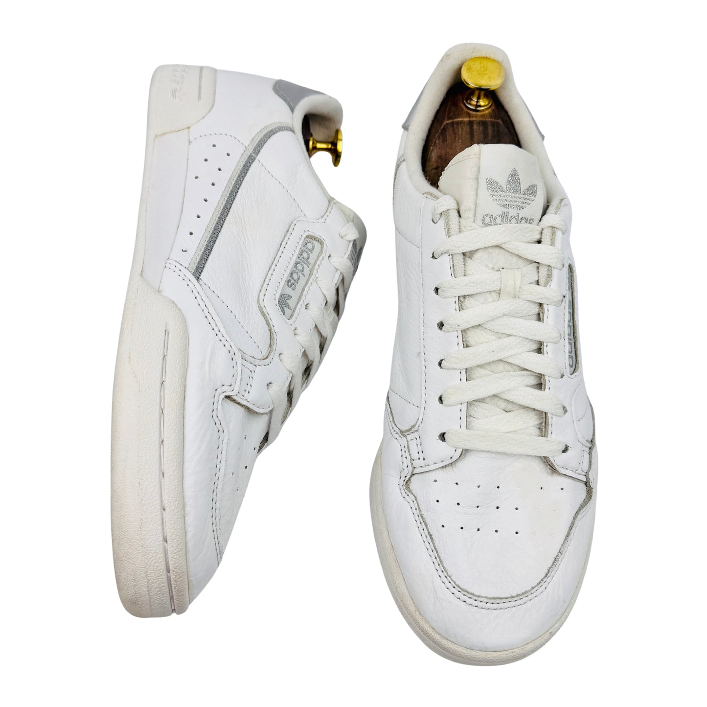 Adidas Continental 80 White Sneakers (Size 43.5) - EE8925