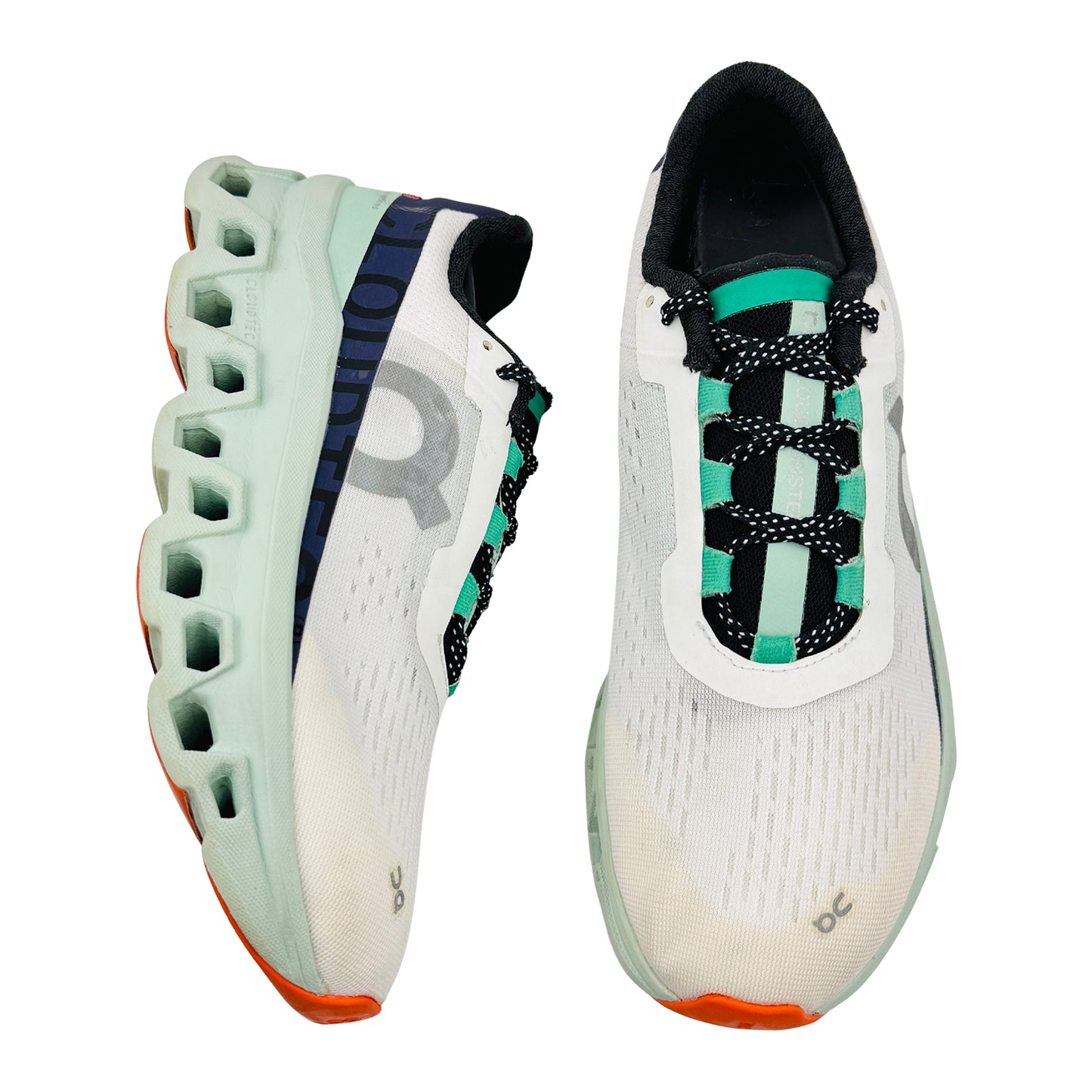On Cloudmonster 'Undyed White' Shoes (Size 40.5) - 66.98241