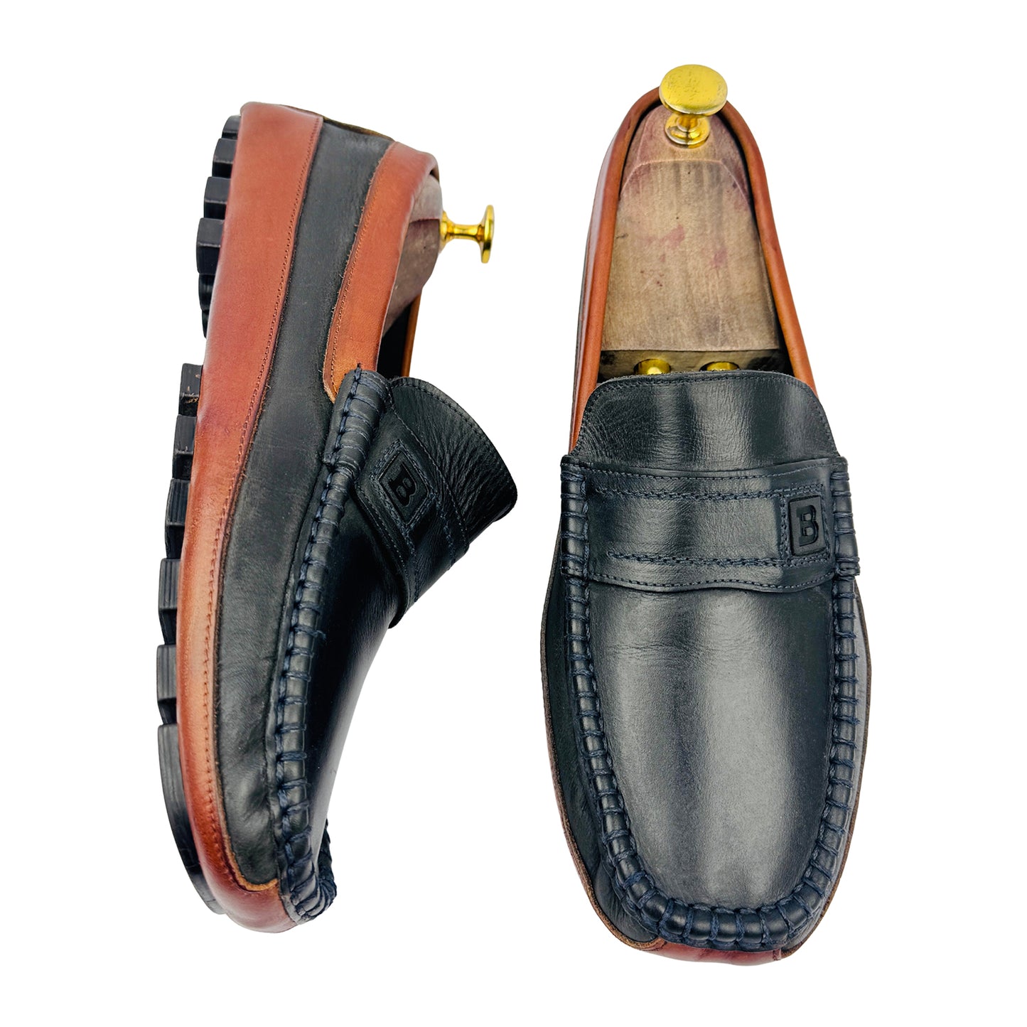 Bally Fast Net 'Cognac Brown' Driving Loafers (Size 42)