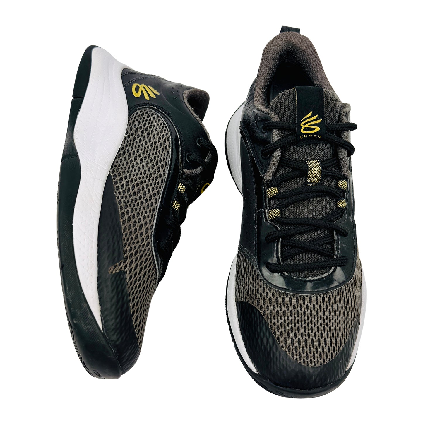 Under Armour Curry 3Z6 'Jet Grey Gold' Shoes (Size 39) - 3025091-100