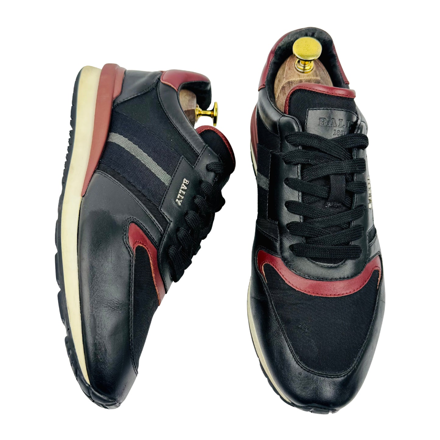 Bally Astar Black Leather Sneakers (Size 41) - ASTAR-TV560