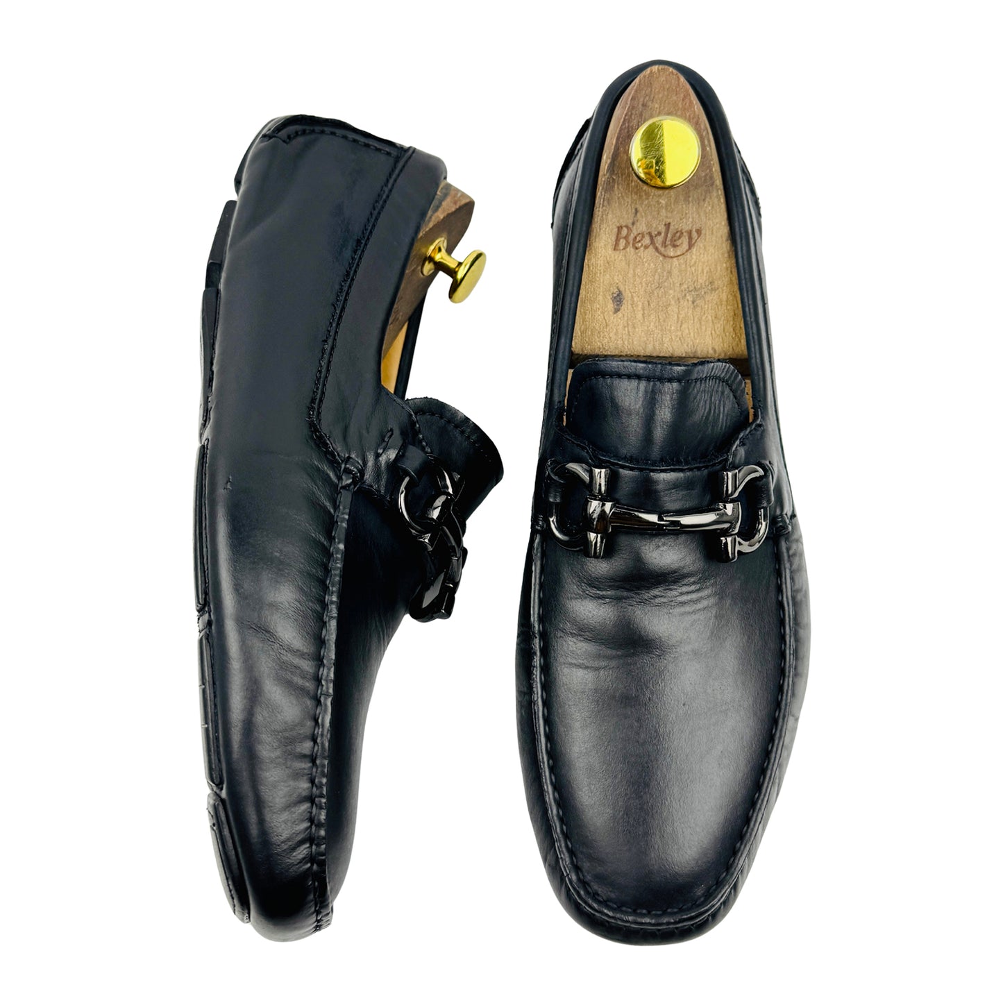 Salvatore Ferragamo Men's Gancini Bit Loafers (Size 42.5)