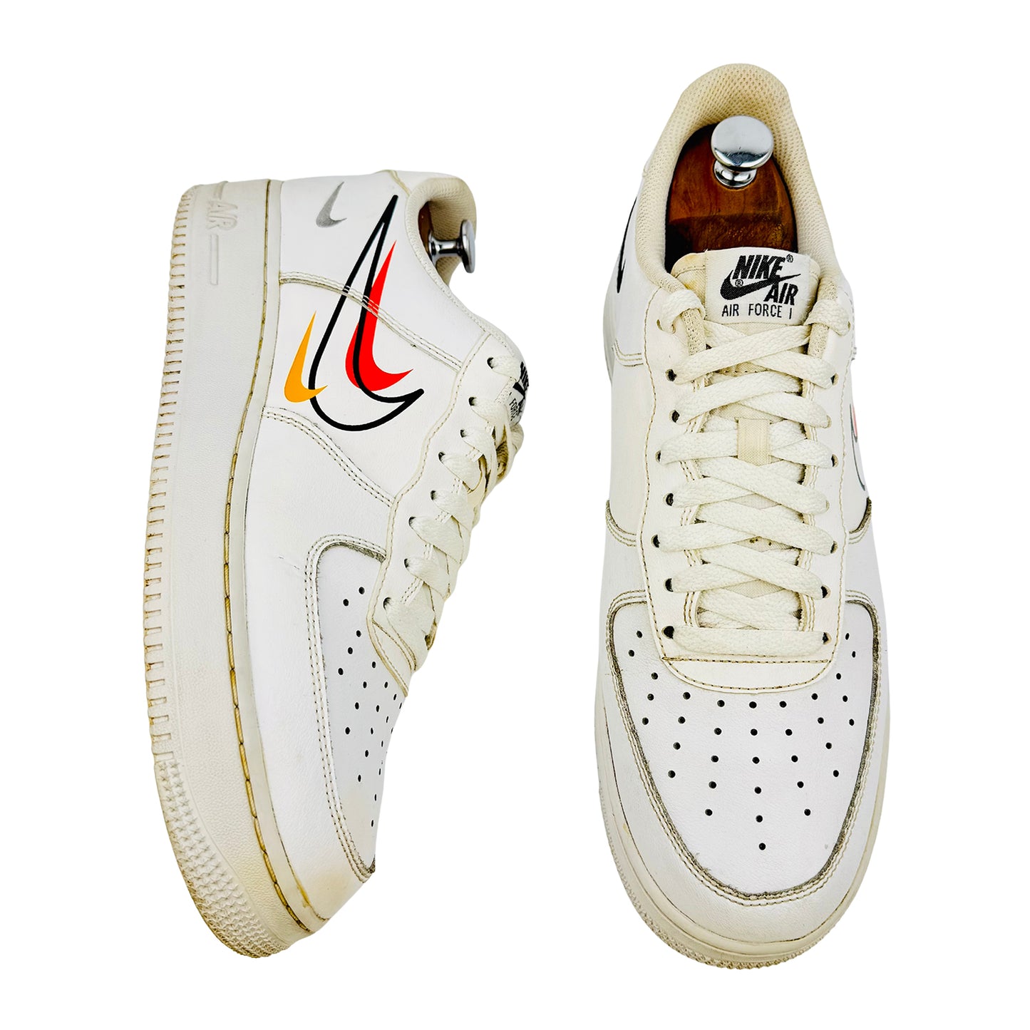 Nike Air Force 1 Low 'Multi-Swoosh' Sneakers (Size 44) - DM9096-100