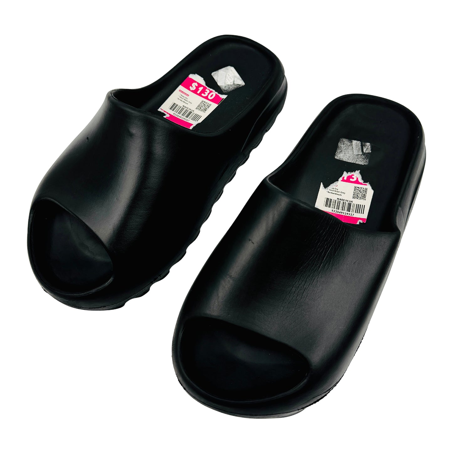 Adidas YEEZY Black EVA Foam Slides (Size 40)