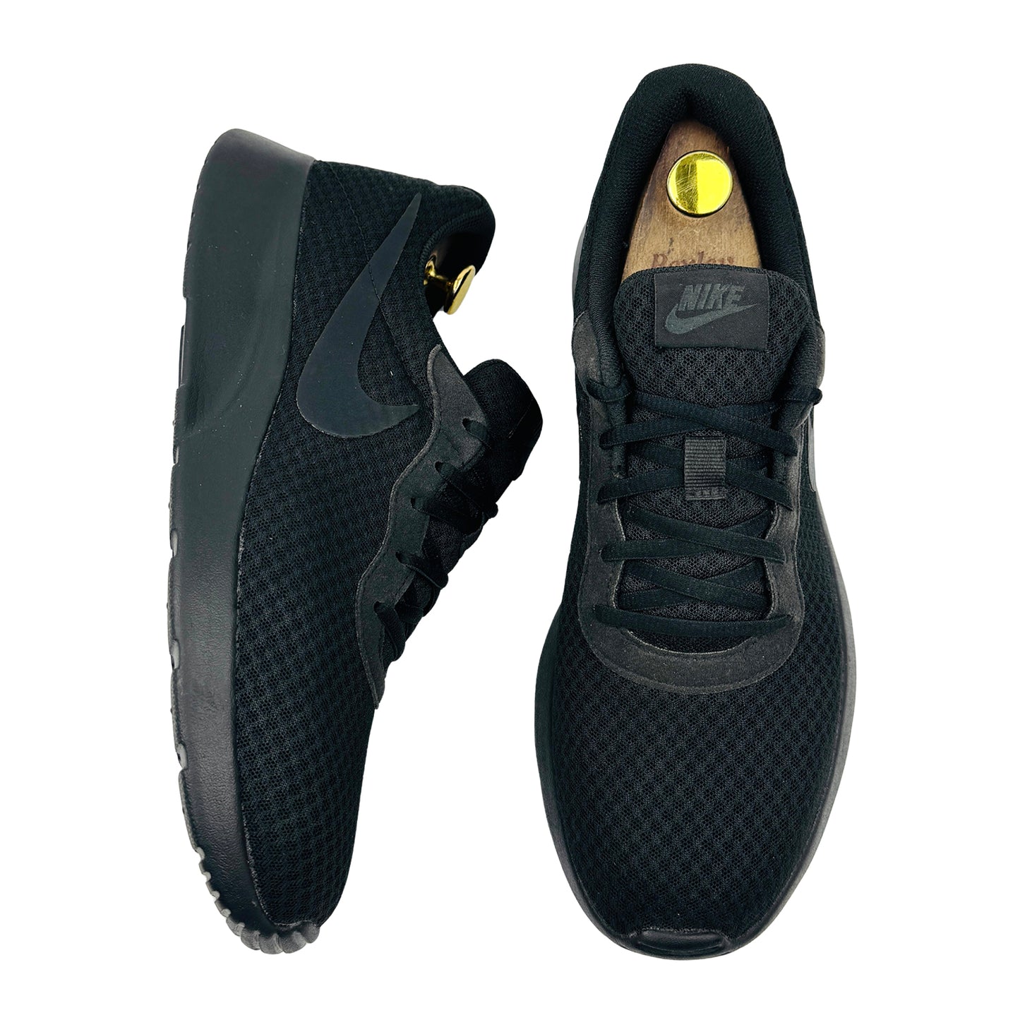 Nike Men's Tanjun 'Triple Black' Shoes (Size 45) - 812654-001