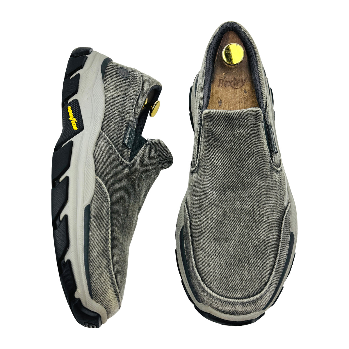 Skechers Relaxed Fit: Respected - Fallston Shoes (Size 45) - 204387-CHAR