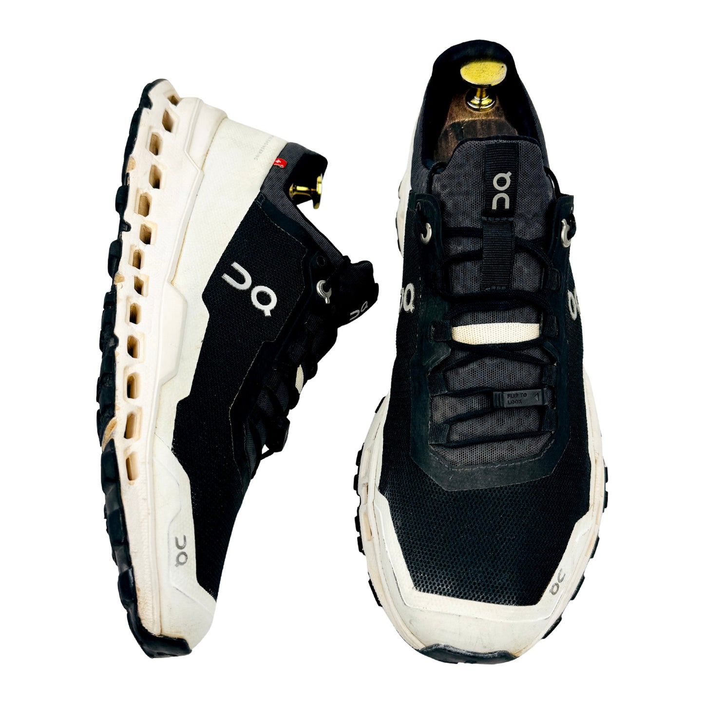 On Cloudultra 'Black White' Shoes (Size 42.5) - 44.99543