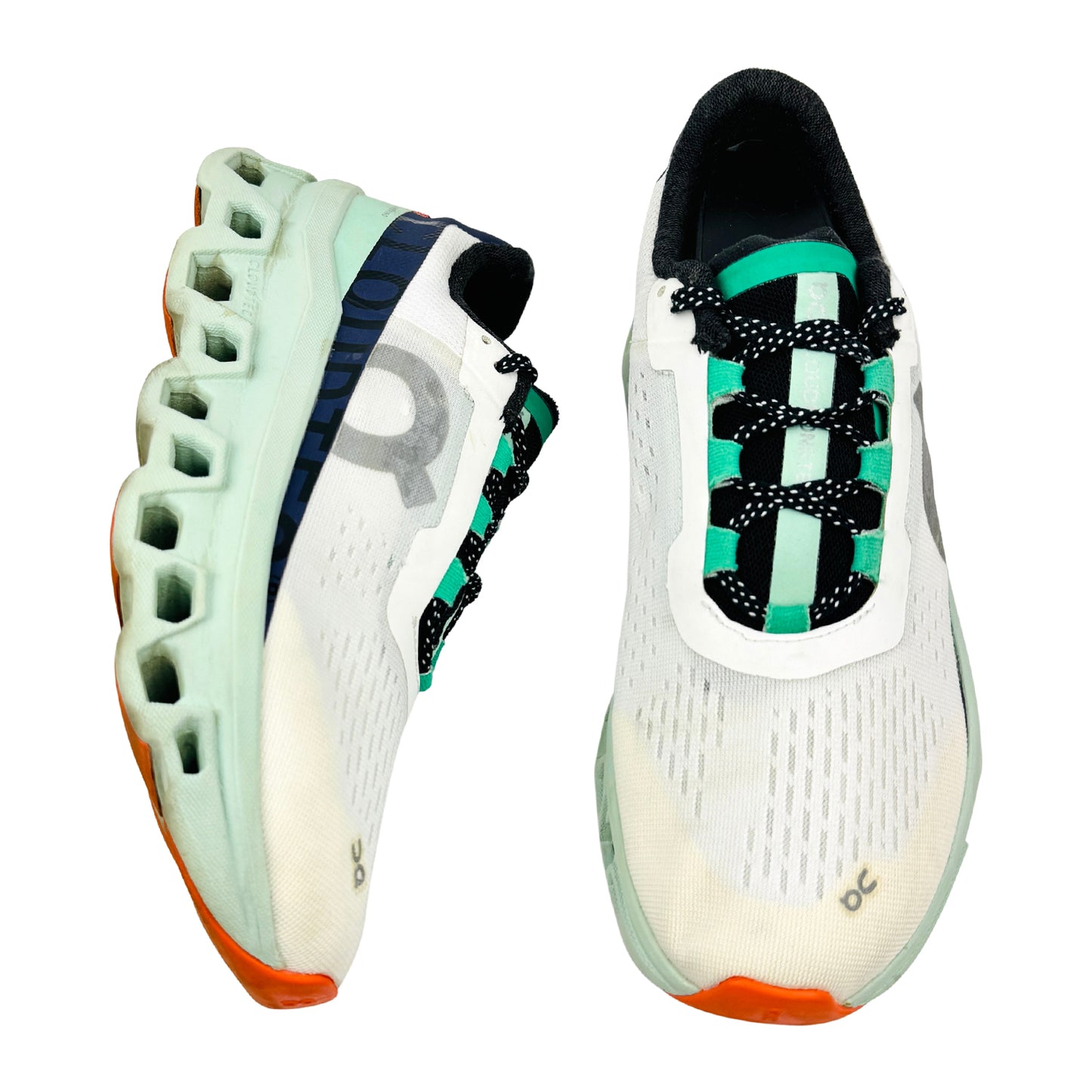 On Running Cloudmonster 'Undyed White' Shoes (Size 40.5) - 61.98241